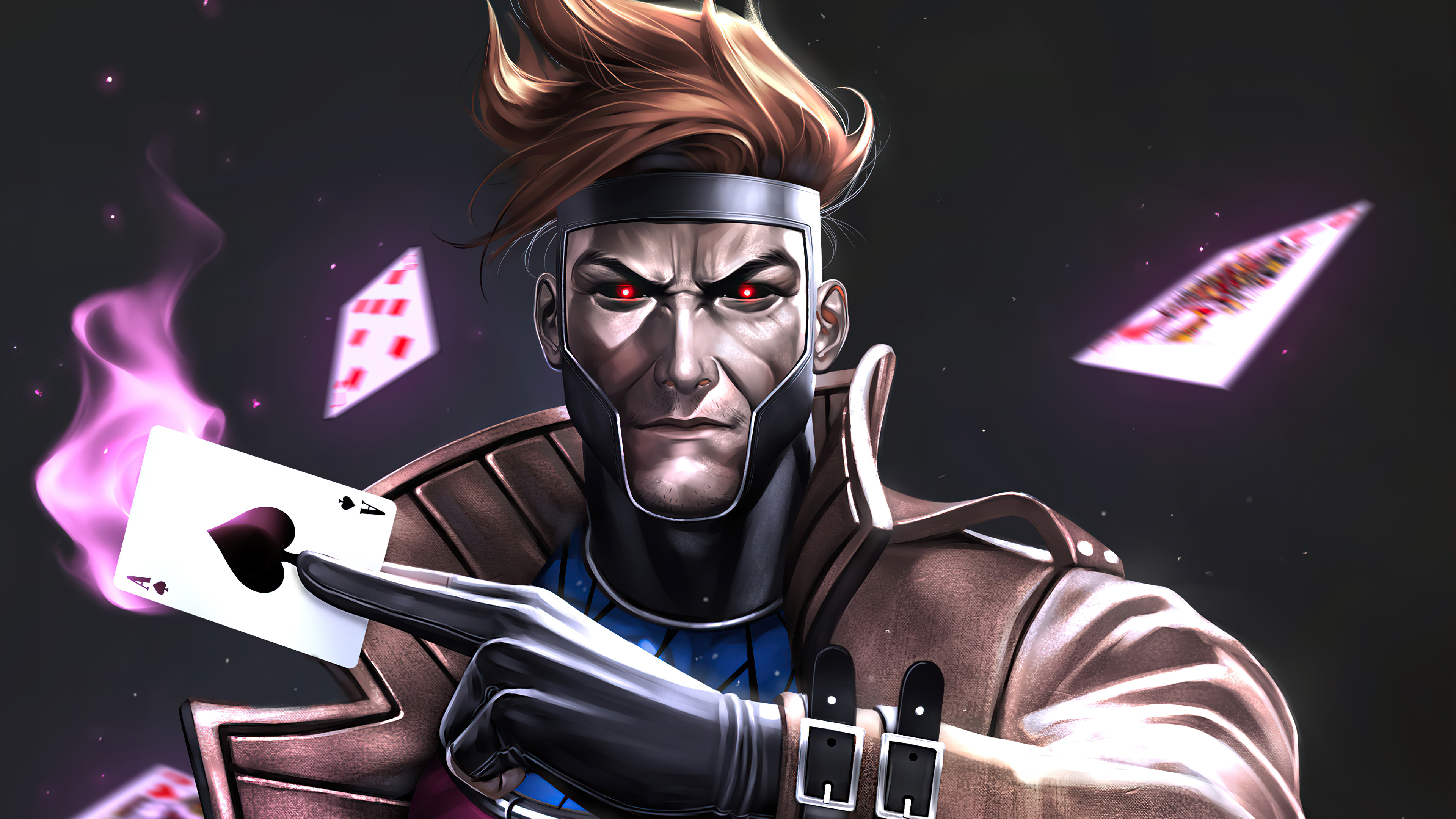 Gambit 4k Ultra HD Wallpaper