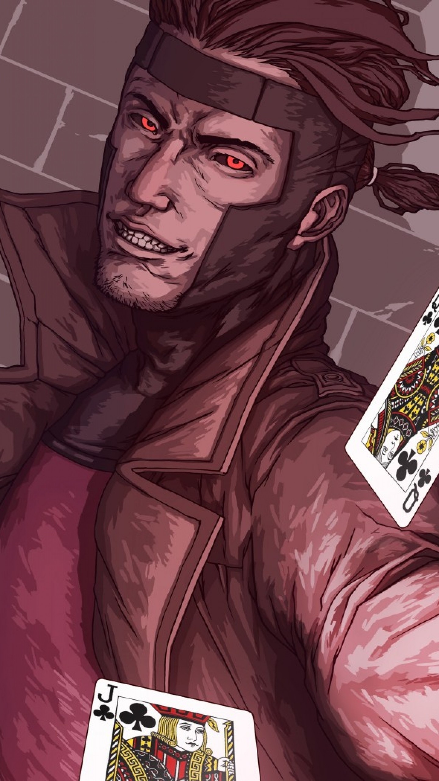 Wallpaper X Men, Gambit, Marvel Comics, Art, Mutant