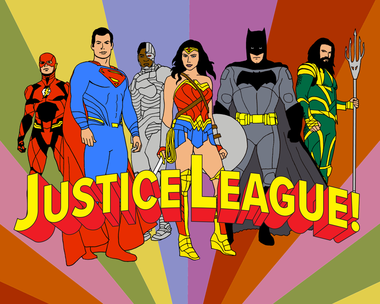 Justice League Cartoon Wallpaper Free Justice League Cartoon Background