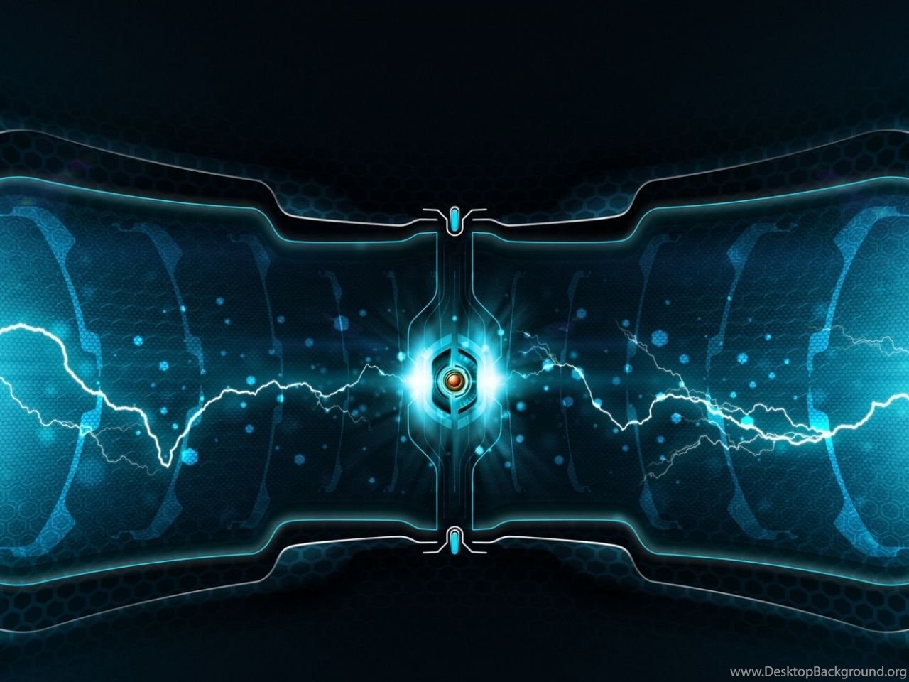 Download Wallpaper 1280x1024 Windows 7, Blue, Light, Beam, Plasma. Desktop Background