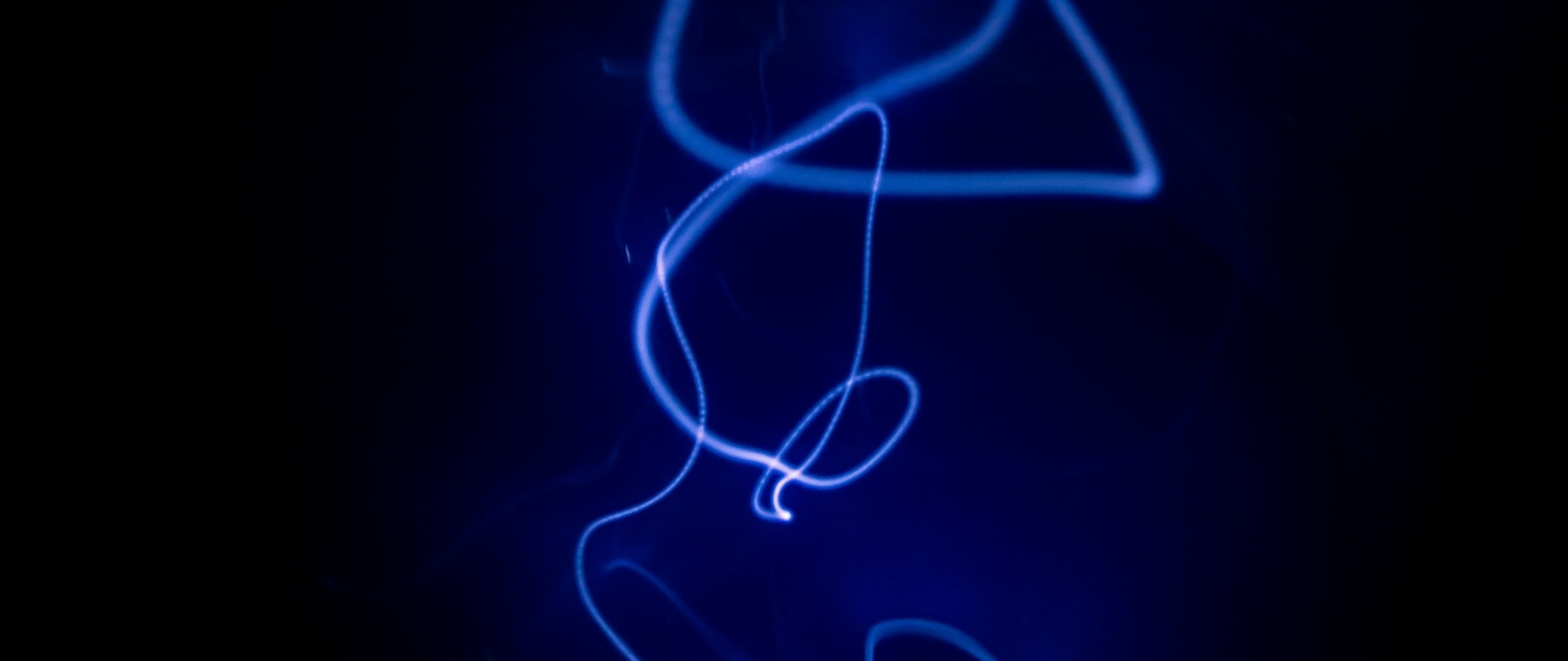 Neon blue beam HD Wallpaper 4K Ultra HD Wide TV Wallpaper .net