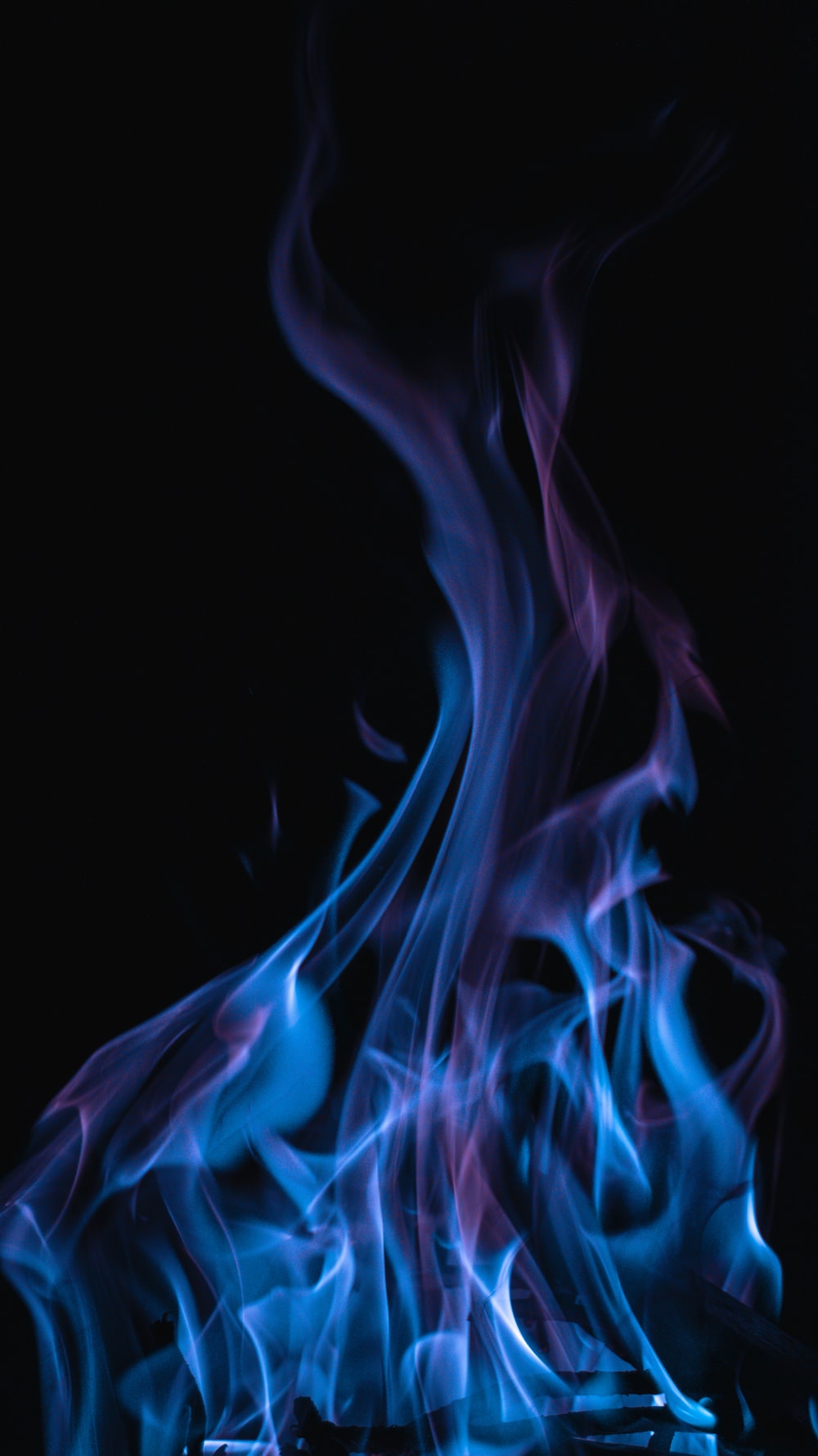 Blue Fire Picture. Download Free Image
