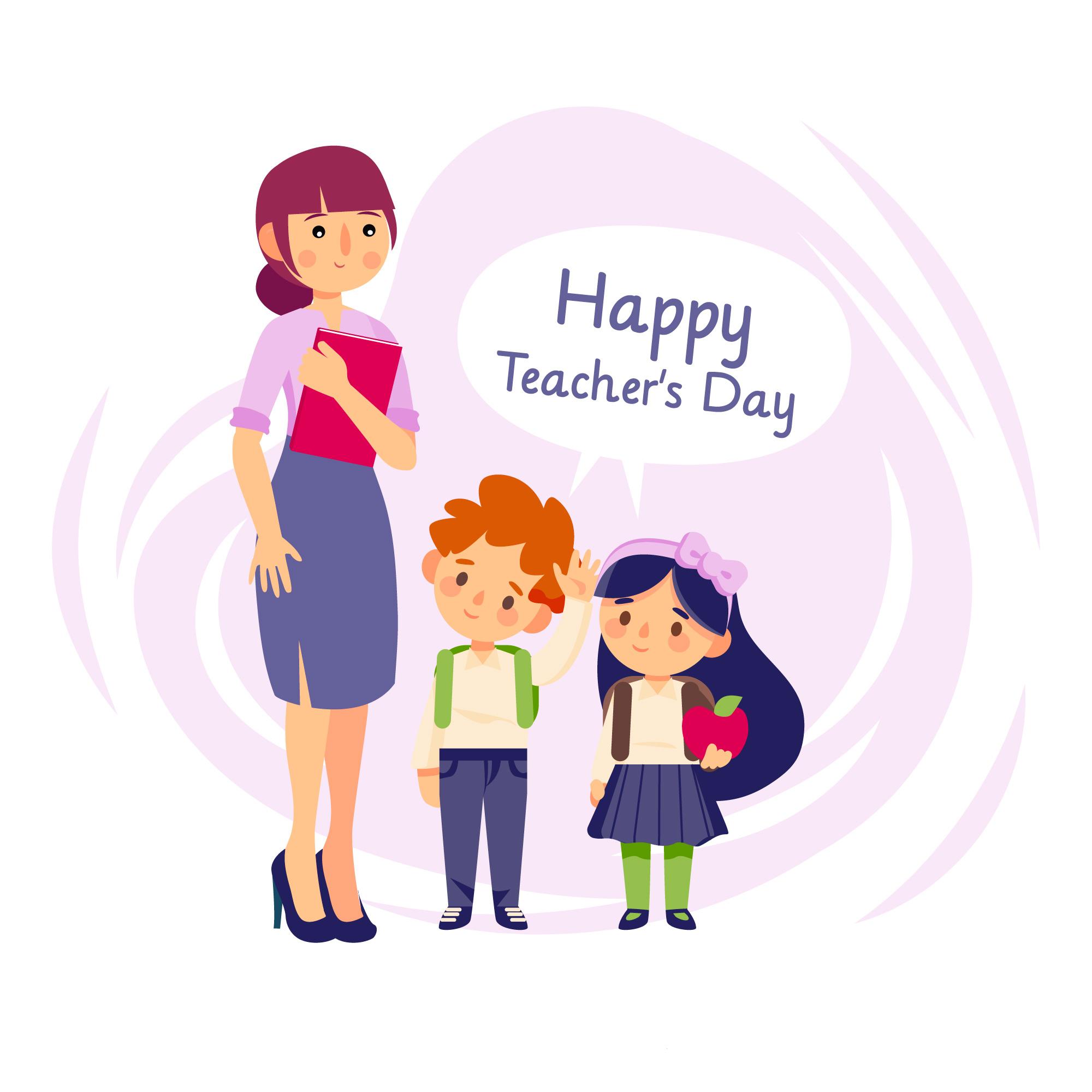 Download Teachers day 2018 school children day wallpaper for your mobile cell phone