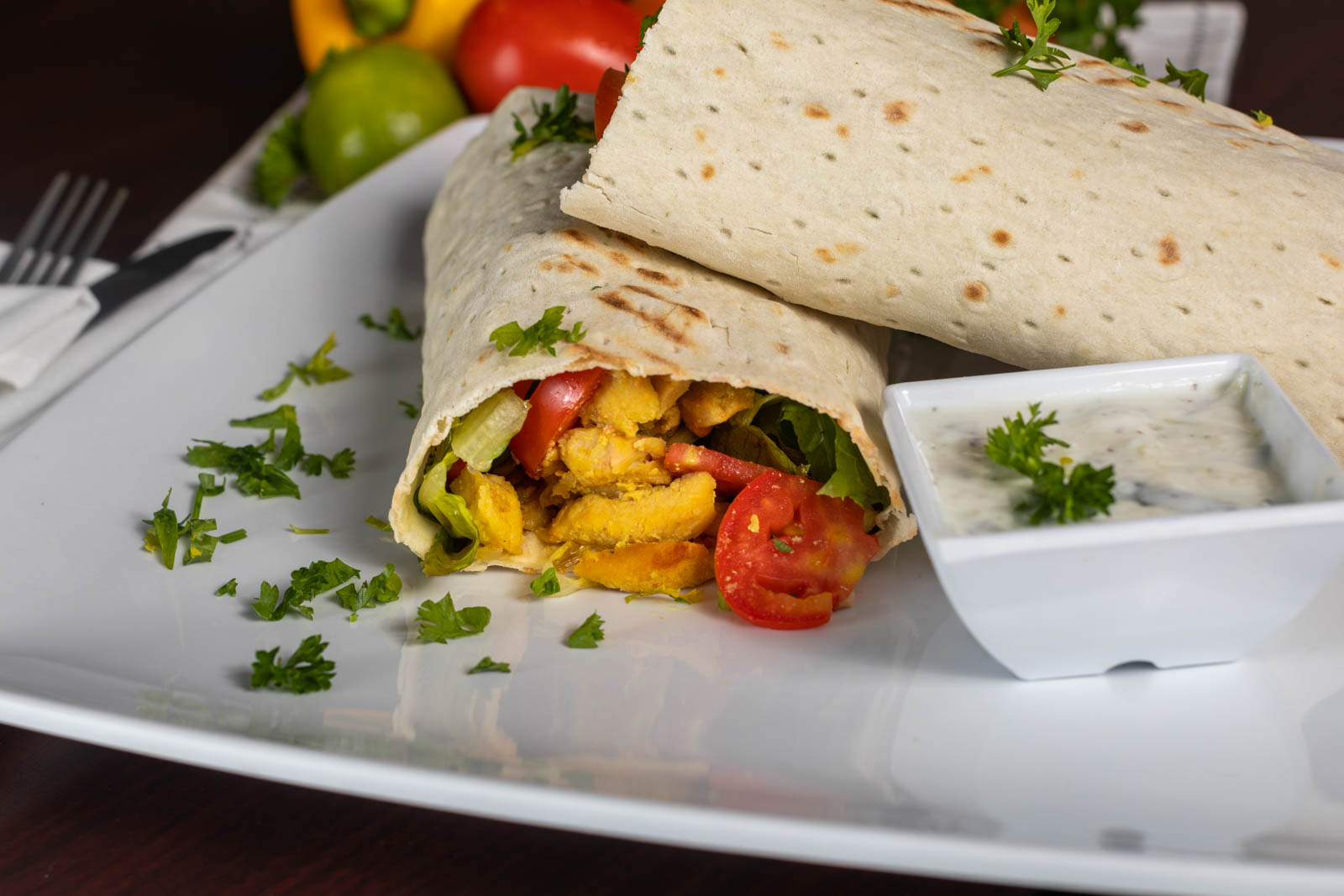 Chicken Shawarma Wrap