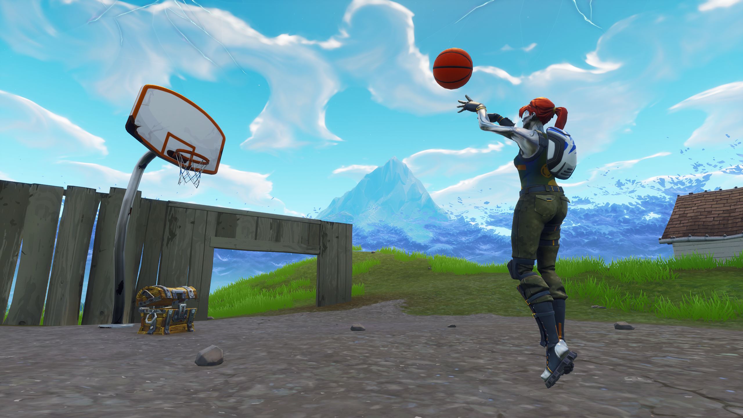 Fortnite: All 9 basketball hoop locations