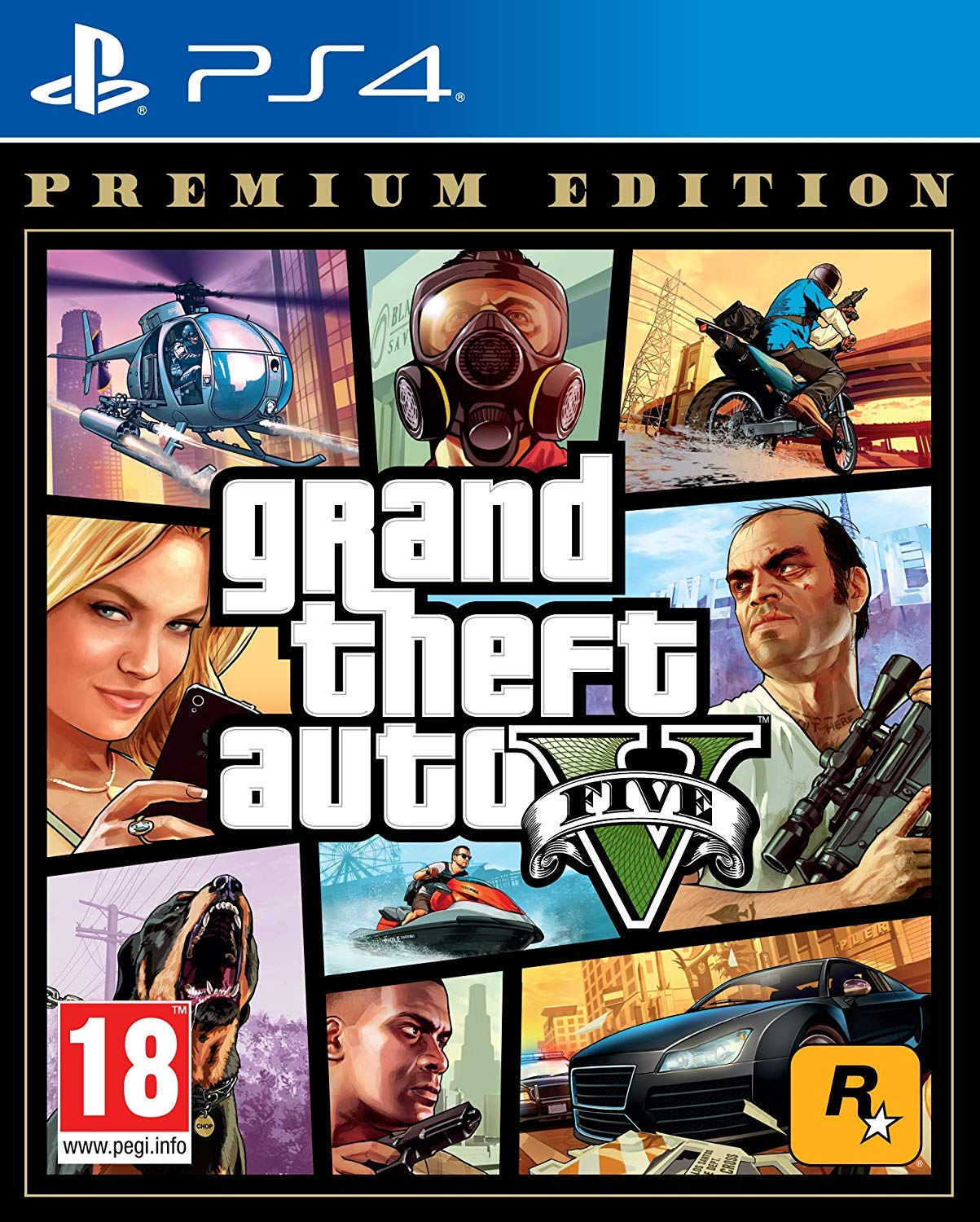 Grand Theft Auto V Online Edition (PS4), Video Games