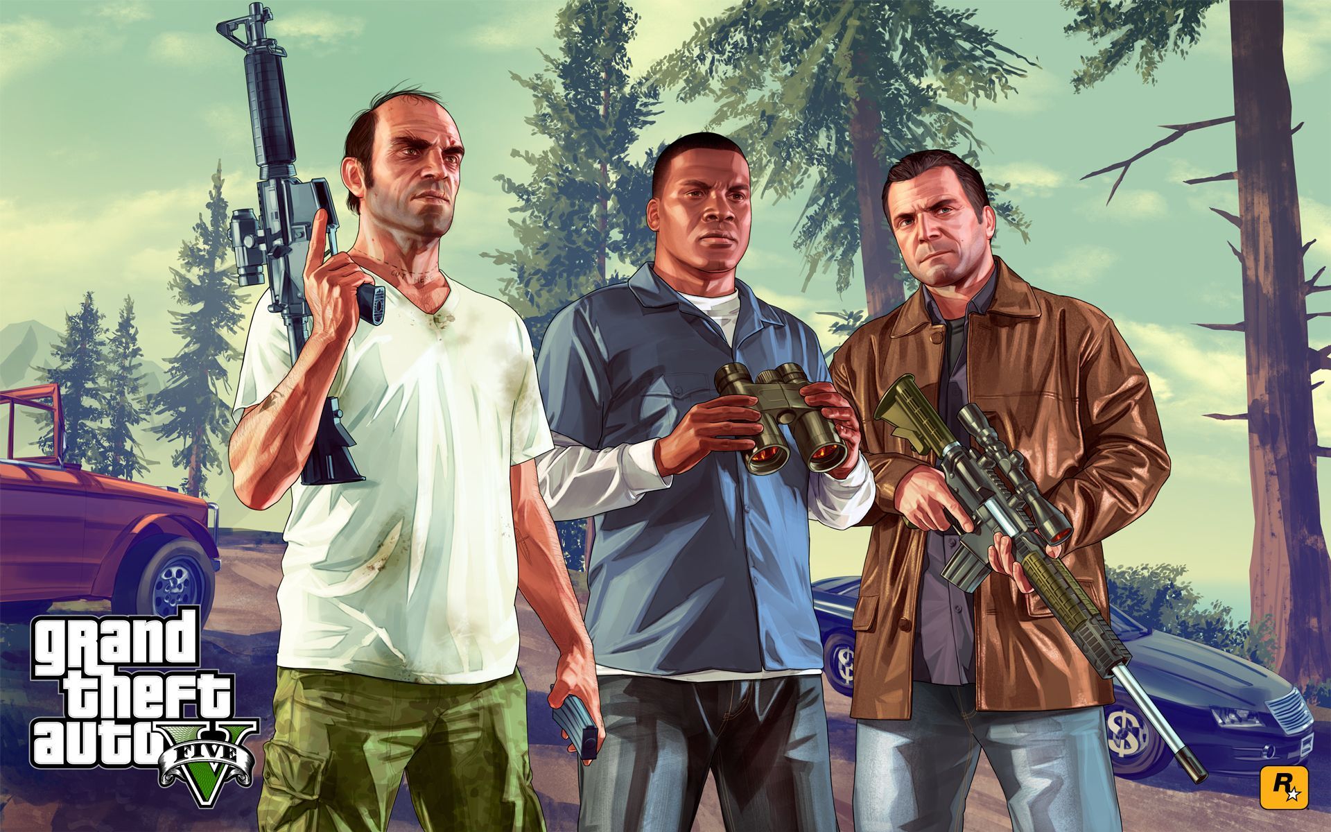 Grand Theft Auto V PC Wallpaper Free Grand Theft Auto V PC Background