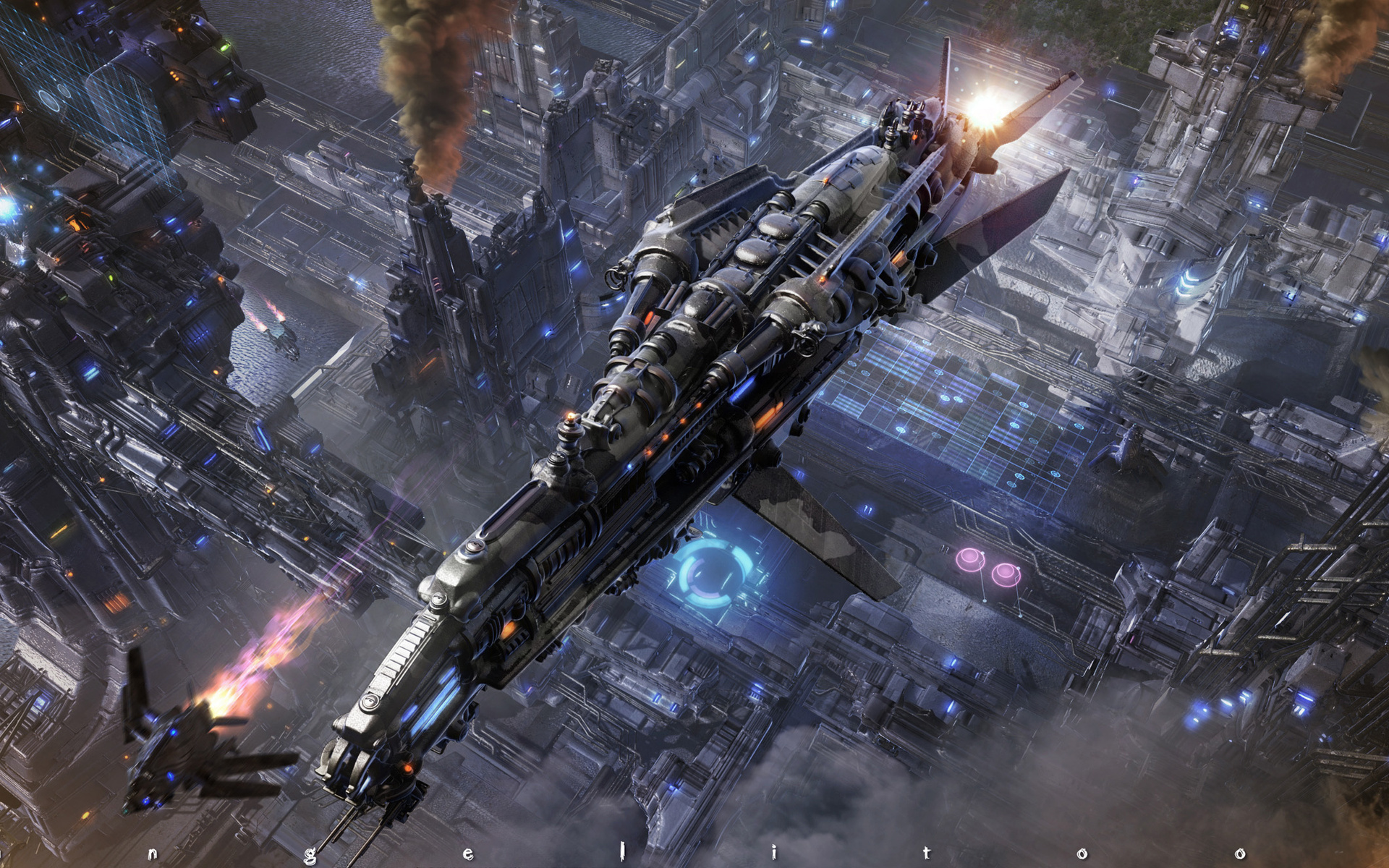Sci Fi Ships Wallpaper