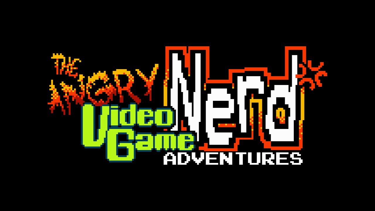 Title Screen Video Game Nerd Adventures