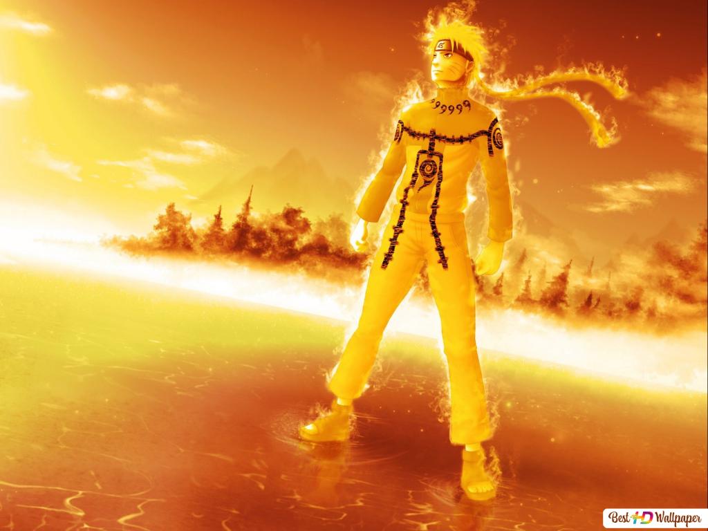 Naruto uzumaki a glow of power HD wallpaper download