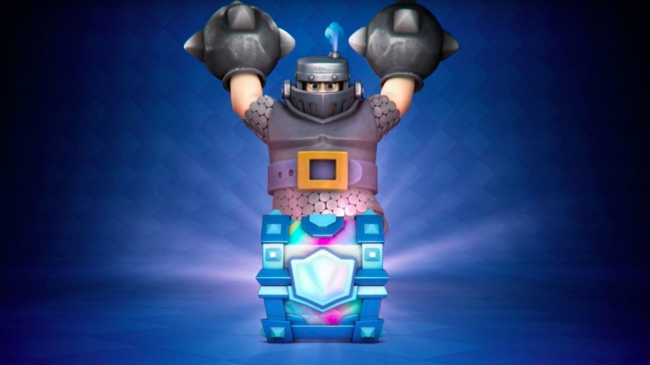 Clash Royale Official Mega Knight Reveal This new legendary card packs quite the punch. August 23 2017 at 03. Clash royale wallpaper, Clash royale, Knight