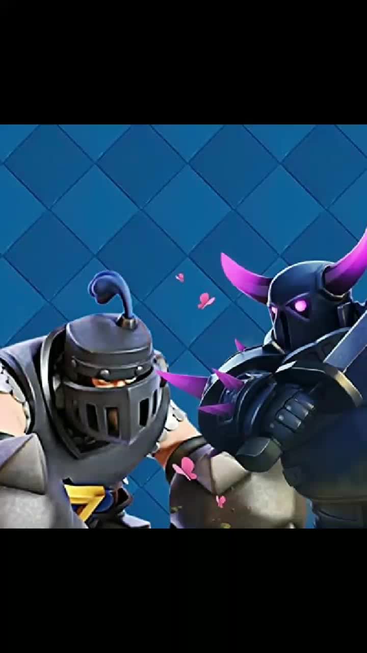 Megacaballero Vs Pekka Clash Royale & Clash of Clans created by Hat Black. Popular songs on TikTok