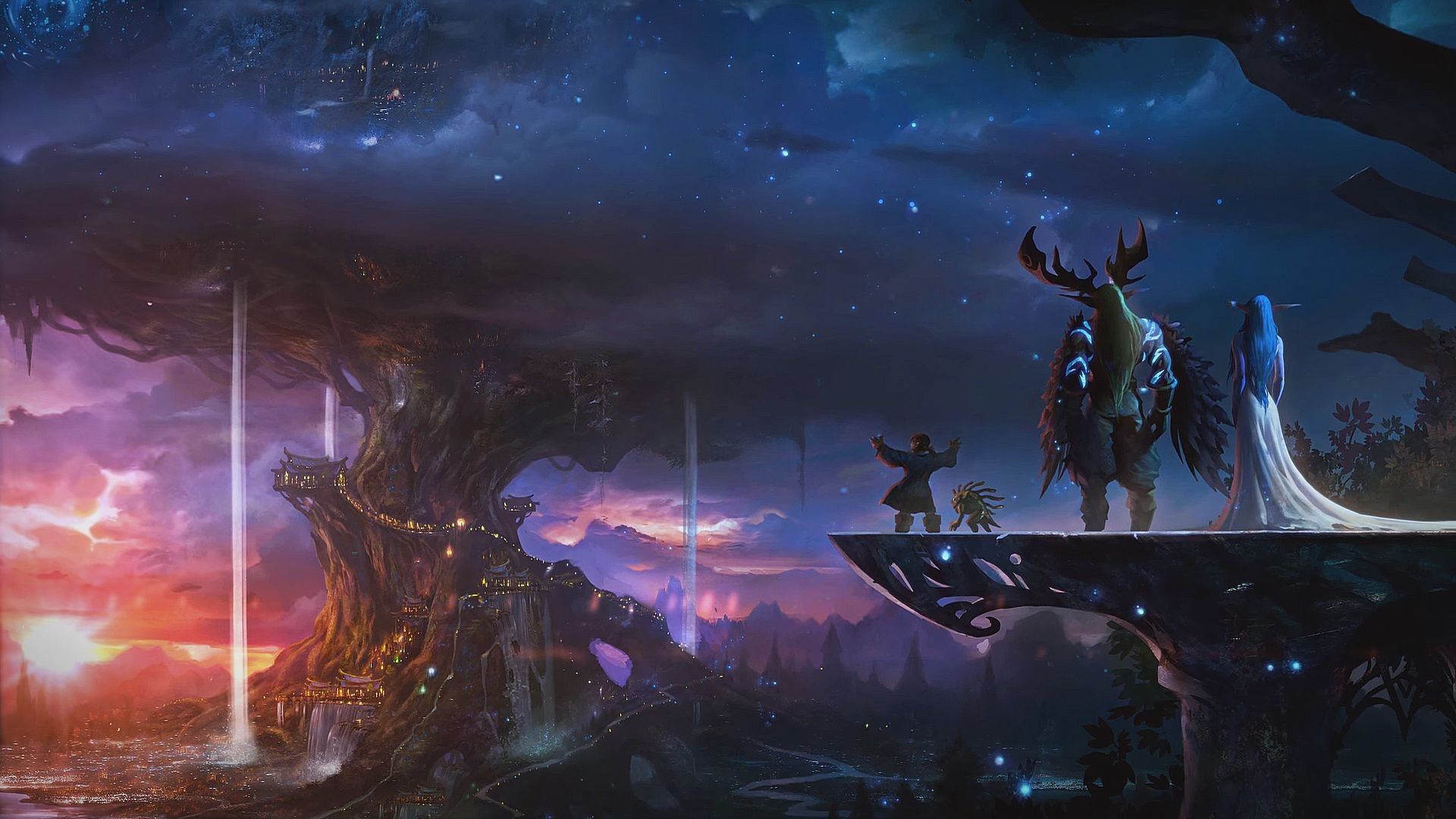 World of Warcraft Scenic Wallpaper
