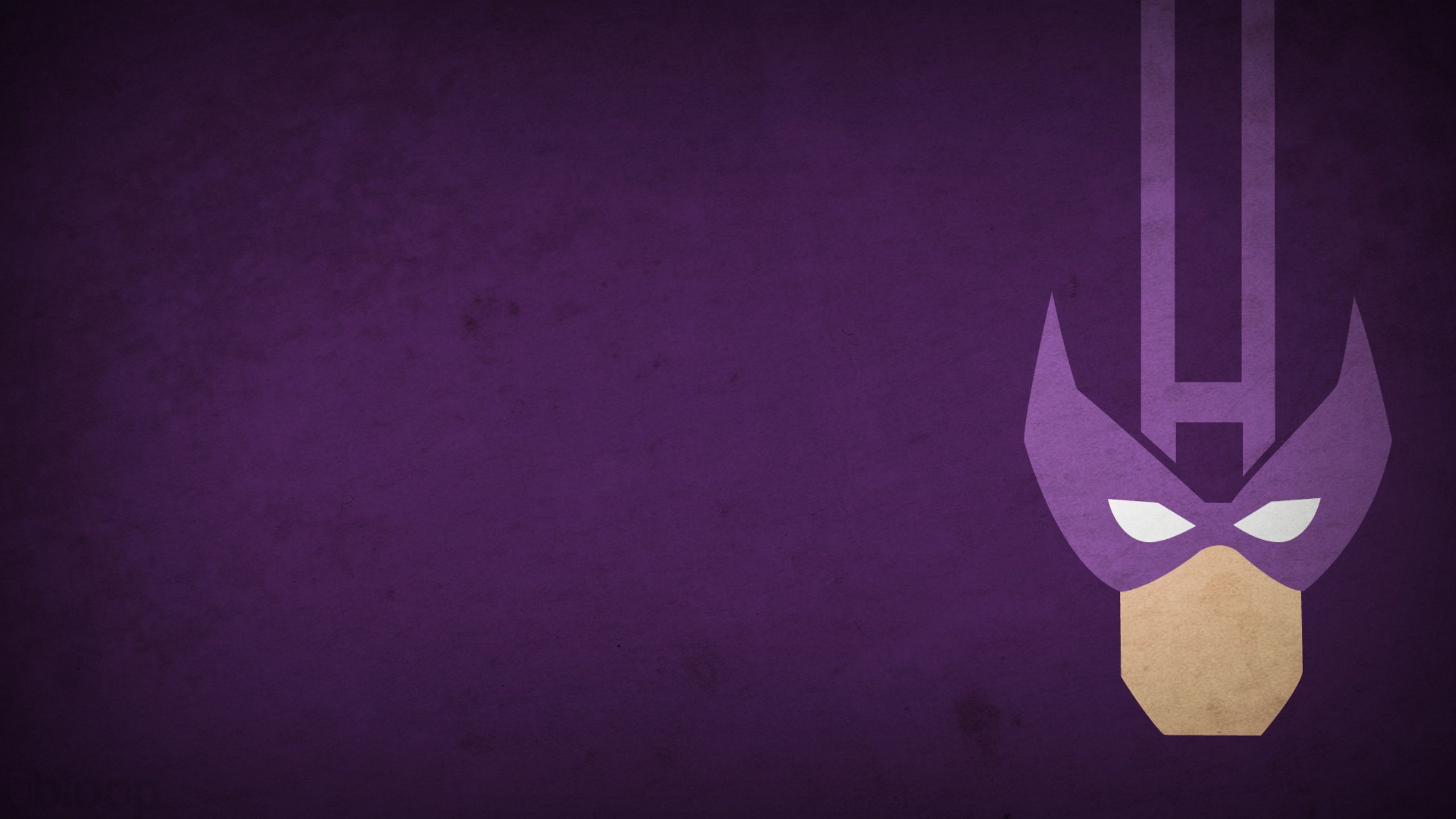 minimalistic, Marvel, Comics, Hawkeye, Purple, Background, Blo0p Wallpaper HD / Desktop and Mobile Background