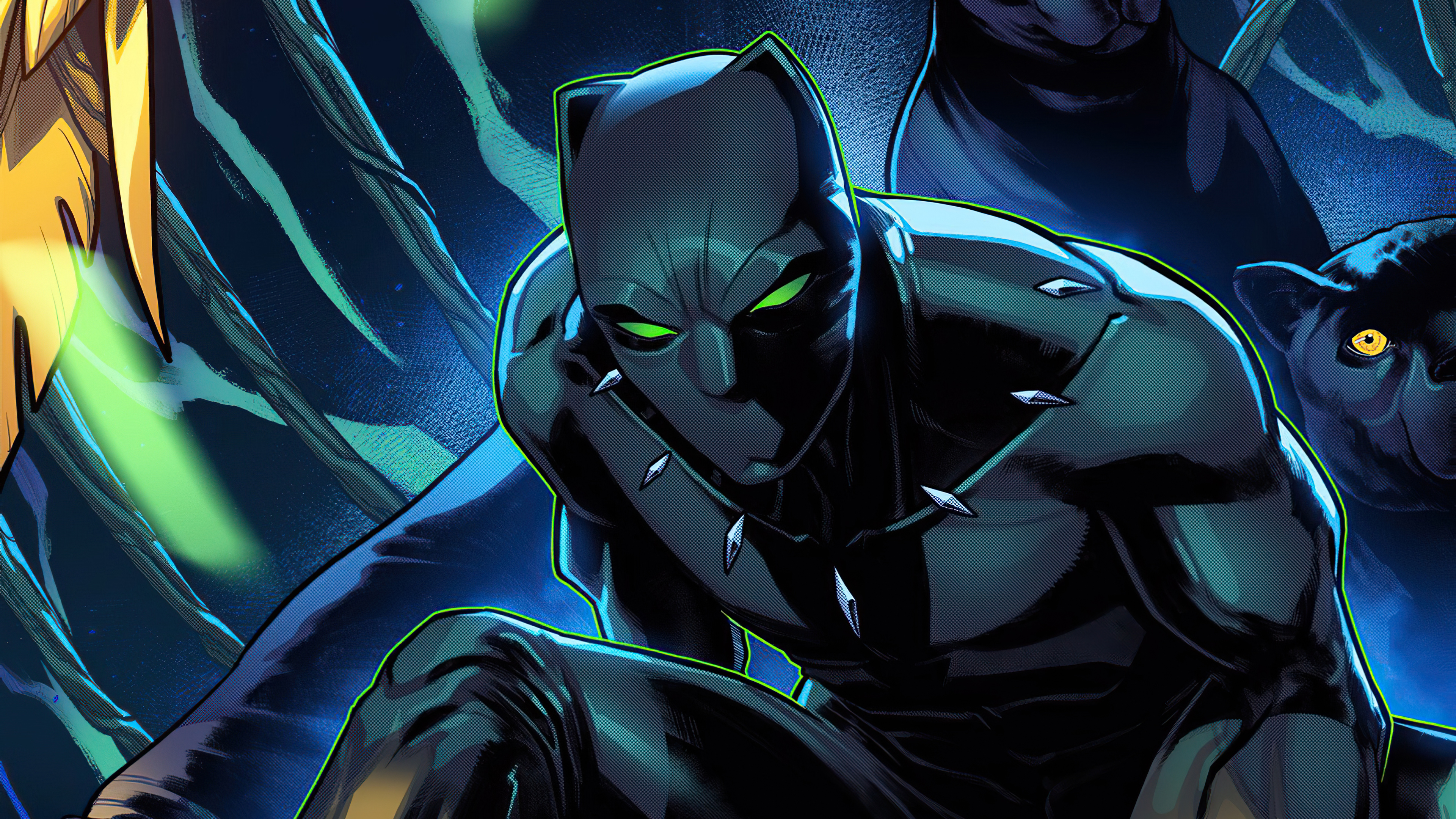 Black Panther 4k Ultra HD Wallpaper