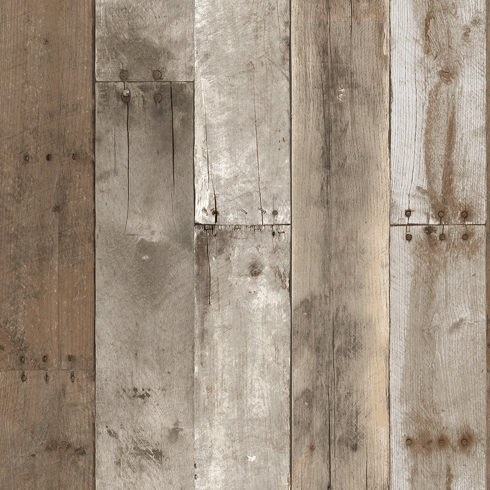 Wood & Shiplap Wallpaper