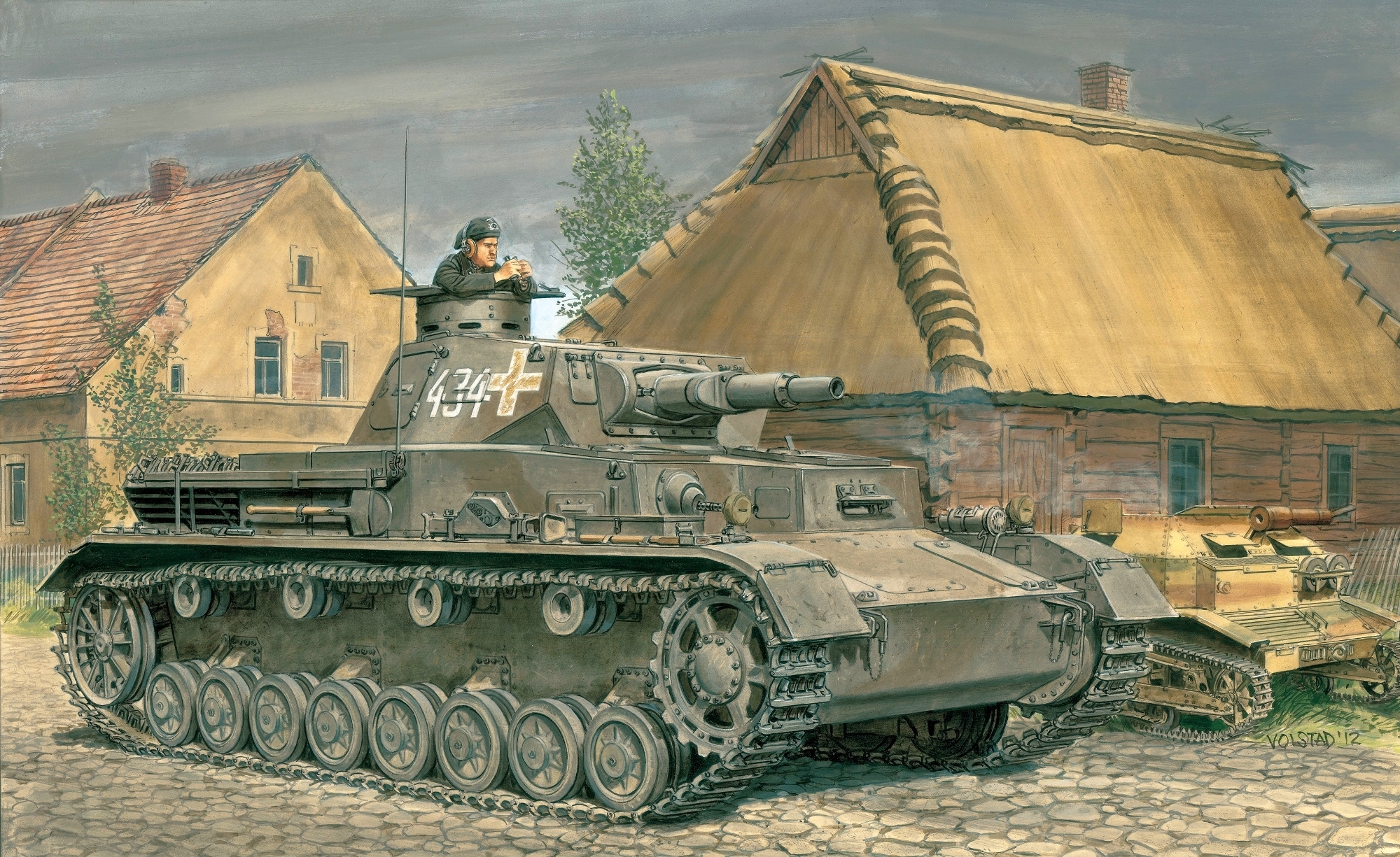 Wallpaper Of Medium Tank, Т-4 Sd Panzer Iv Ausf