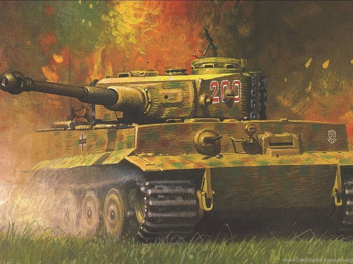 Panzer Wallpaper tiger Desktop Background