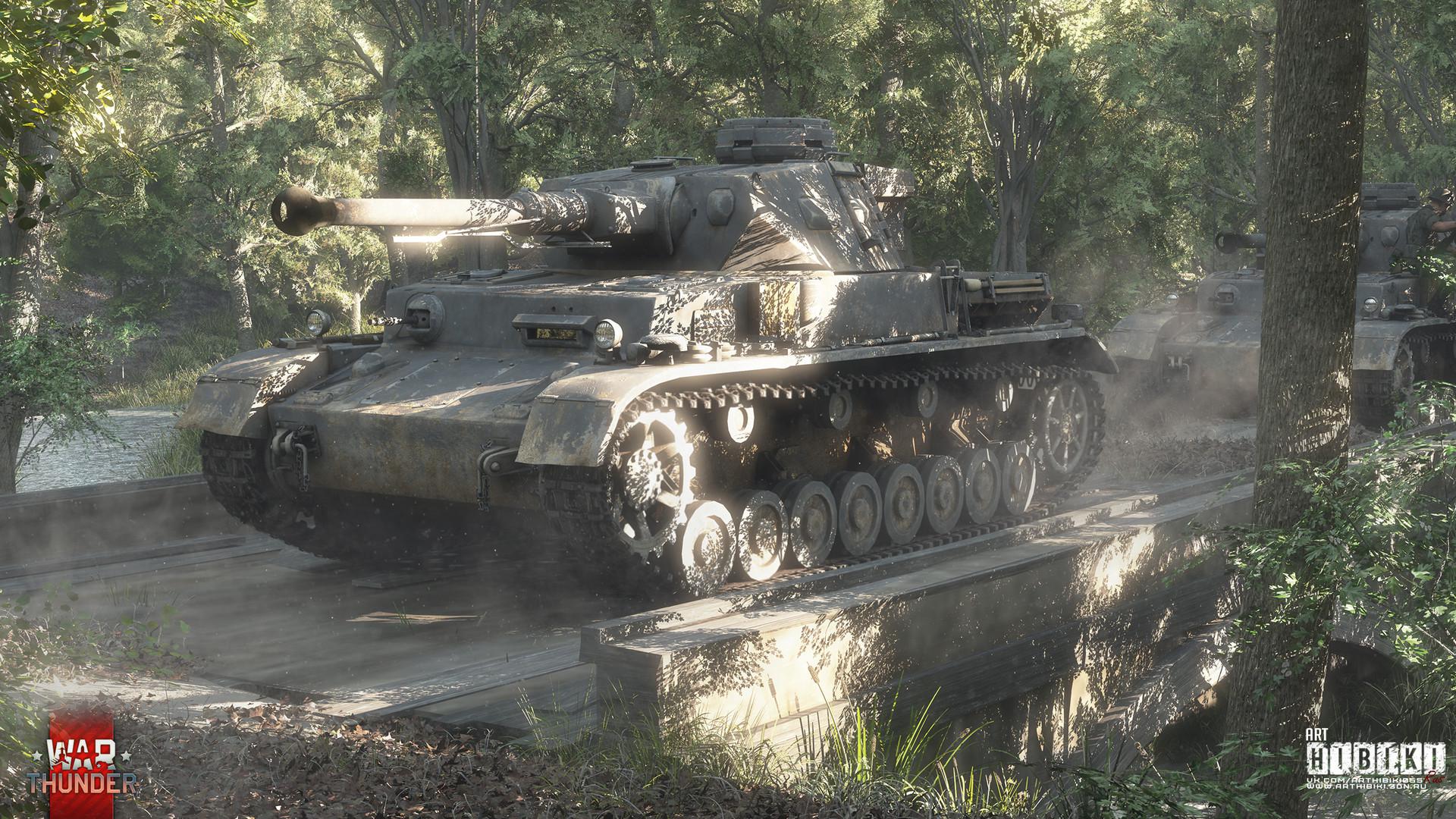 Stunning visuals of the Panzer IV F2