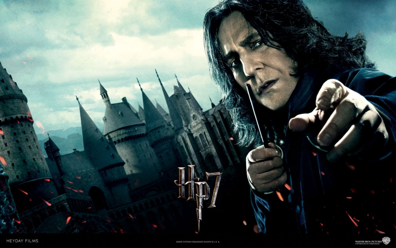 Harry Potter and the Deathly Hallows: Severus Snape wallpaper. Harry Potter and the Deathly Hallows: Severus Snap