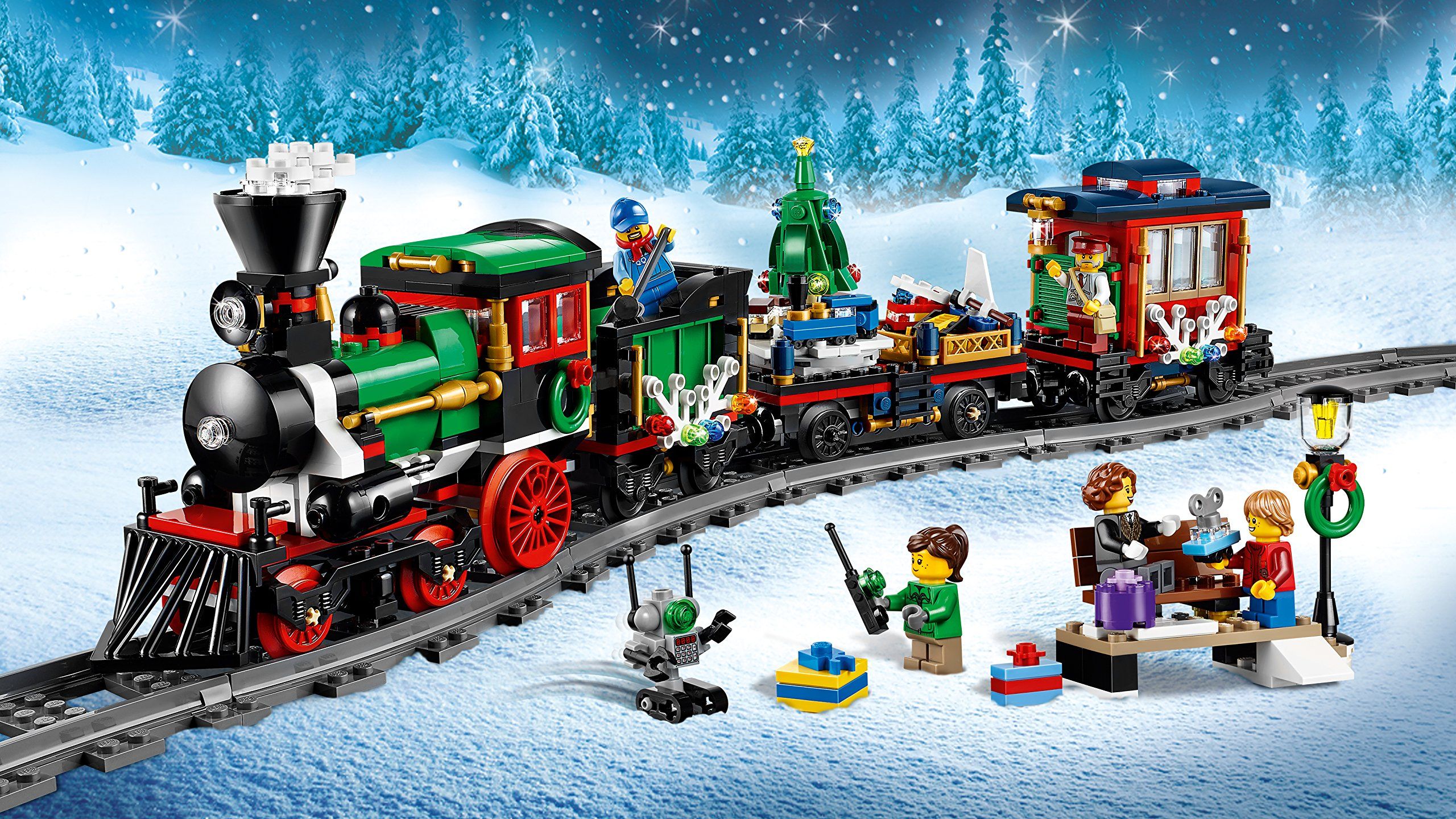 LEGO Christmas Wallpaper