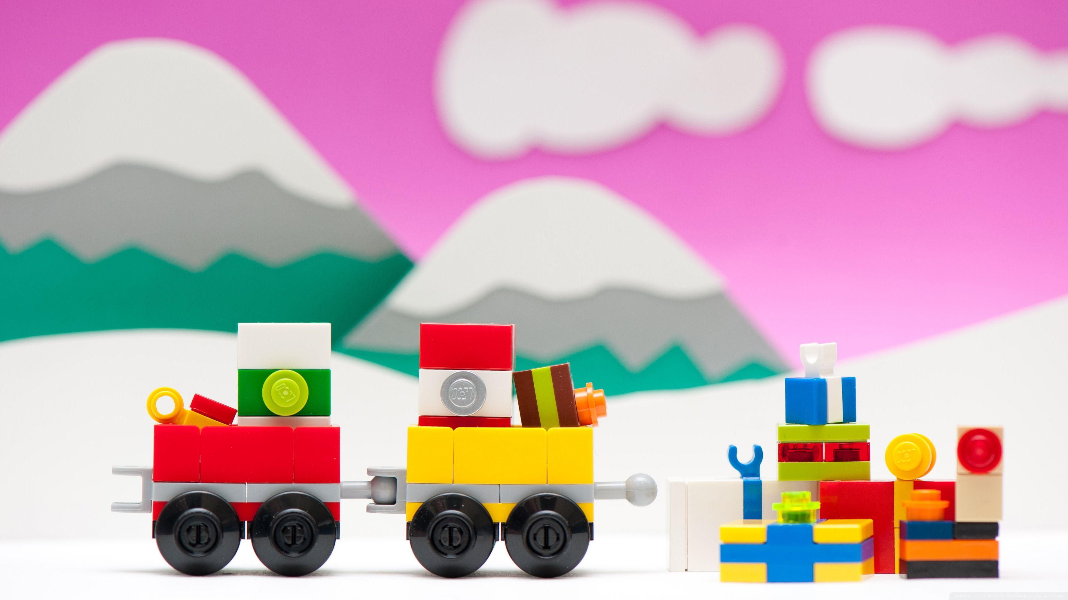 LEGO Christmas Wallpaper