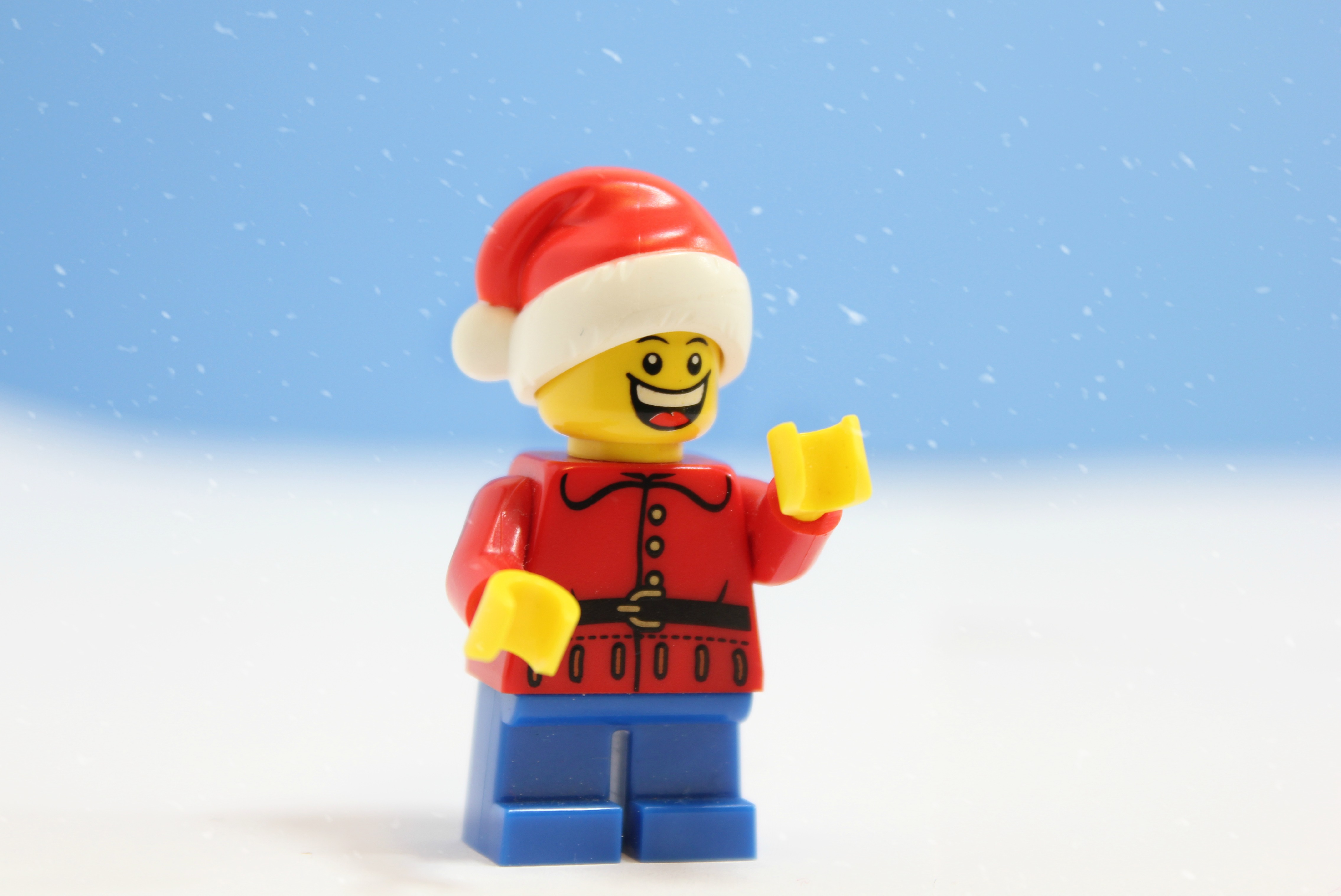 Wallpaper, Christmas, holiday, snow, hat, GNOME, christ, LEGO, gnomebow 4540x3033