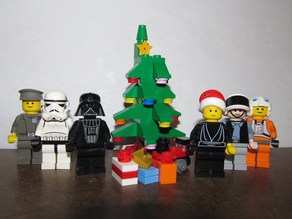 LEGO Star Wars Christmas gathering. Merry Christmas everyon