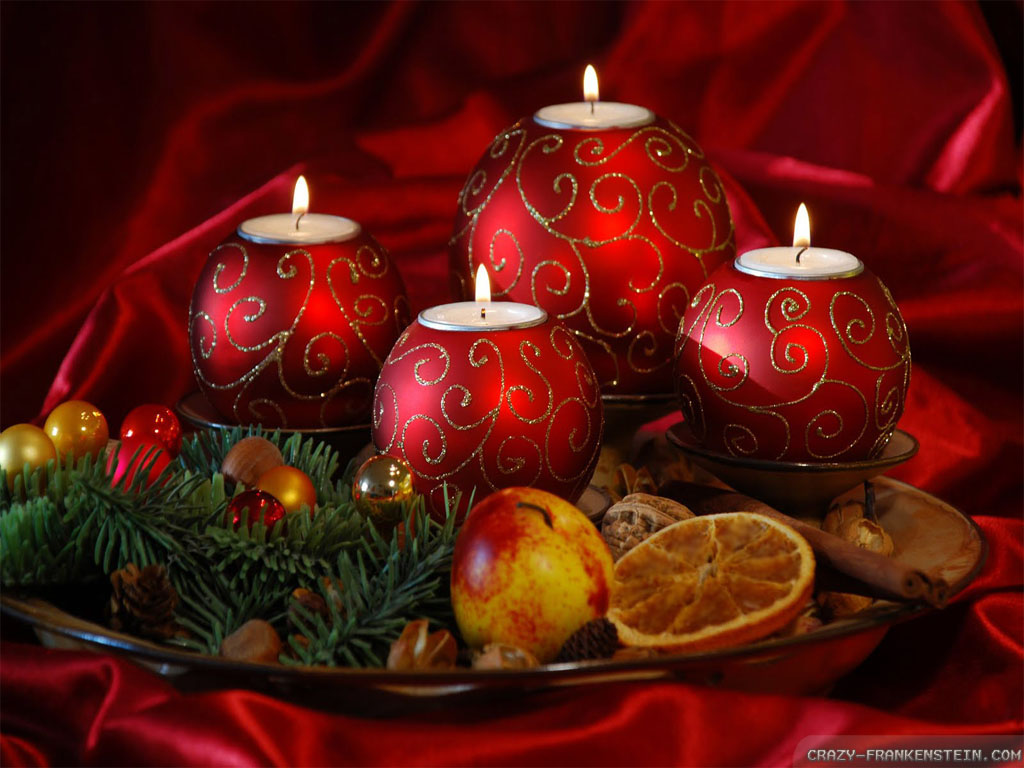Christmas Candles wallpaper