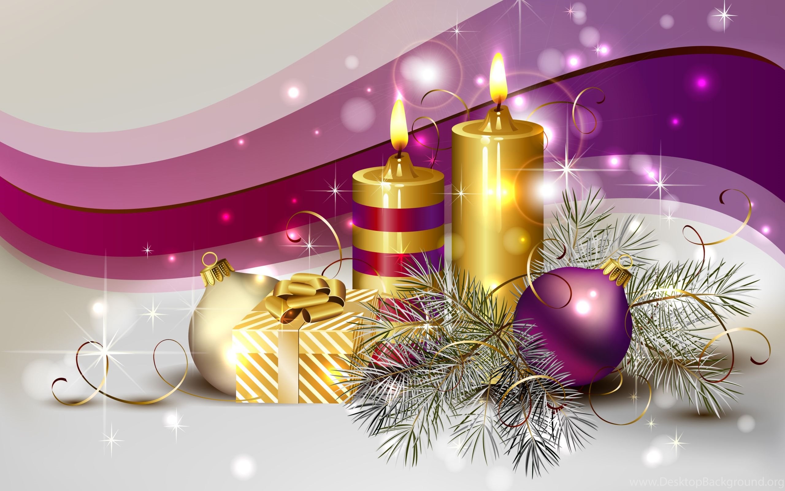 Candles Christmas Wallpapers - Wallpaper Cave