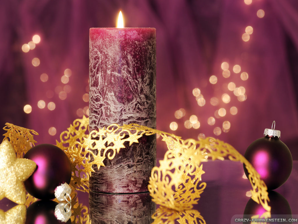 Christmas Candles wallpaper 2