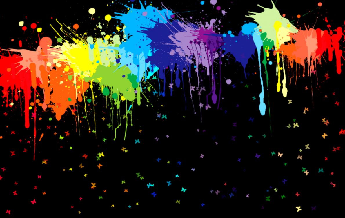 Free download Exciting Paint Splatter Neon Splatters Rainbow Neon Paint [1190x752] for your Desktop, Mobile & Tablet. Explore Neon Splatter Paint Wallpaper. Paint Splatter Wallpaper, Paint Splatter Wallpaper for Room