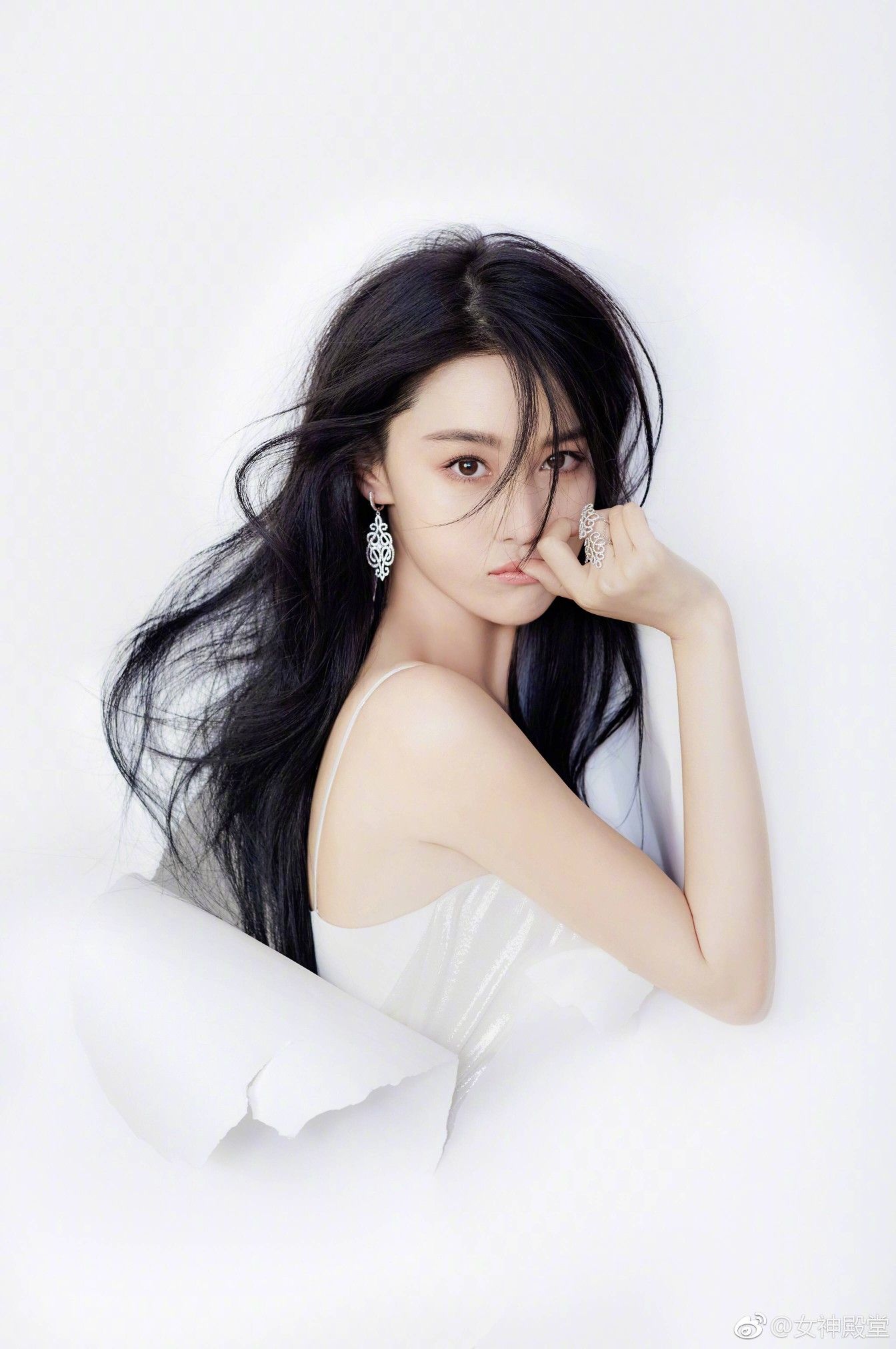 Zhang Xin​yu(จางซินอวี่)​. Asian beauty girl, Cute beauty, Beauty face