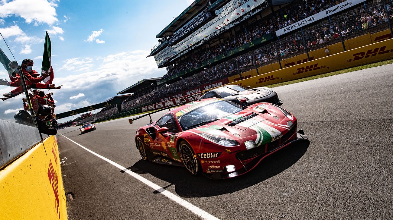 Ferrari stuff of legends, double triumph at 24 Hours of Le Mans