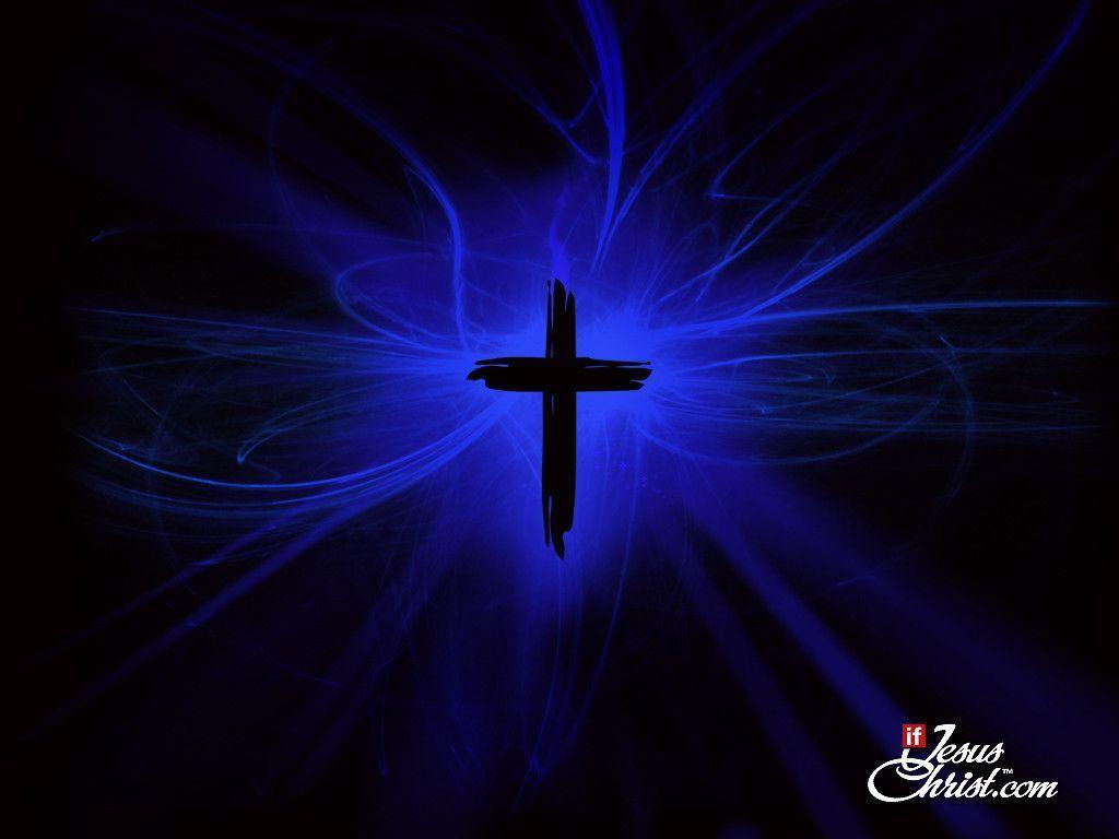 Blue and Black Cross Wallpaper Free Blue and Black Cross Background
