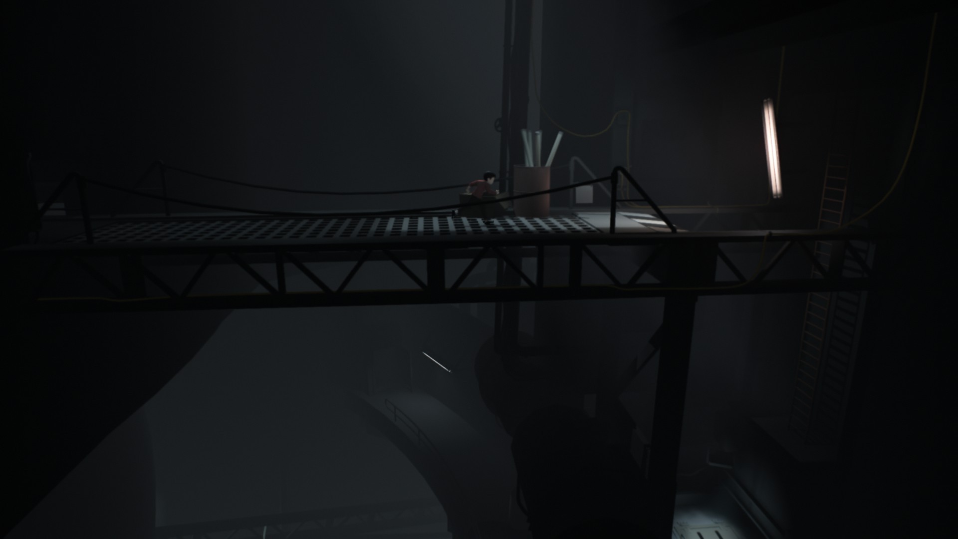 Inside Playdead Video Games Dark Screen Shot Wallpaper:1920x1080