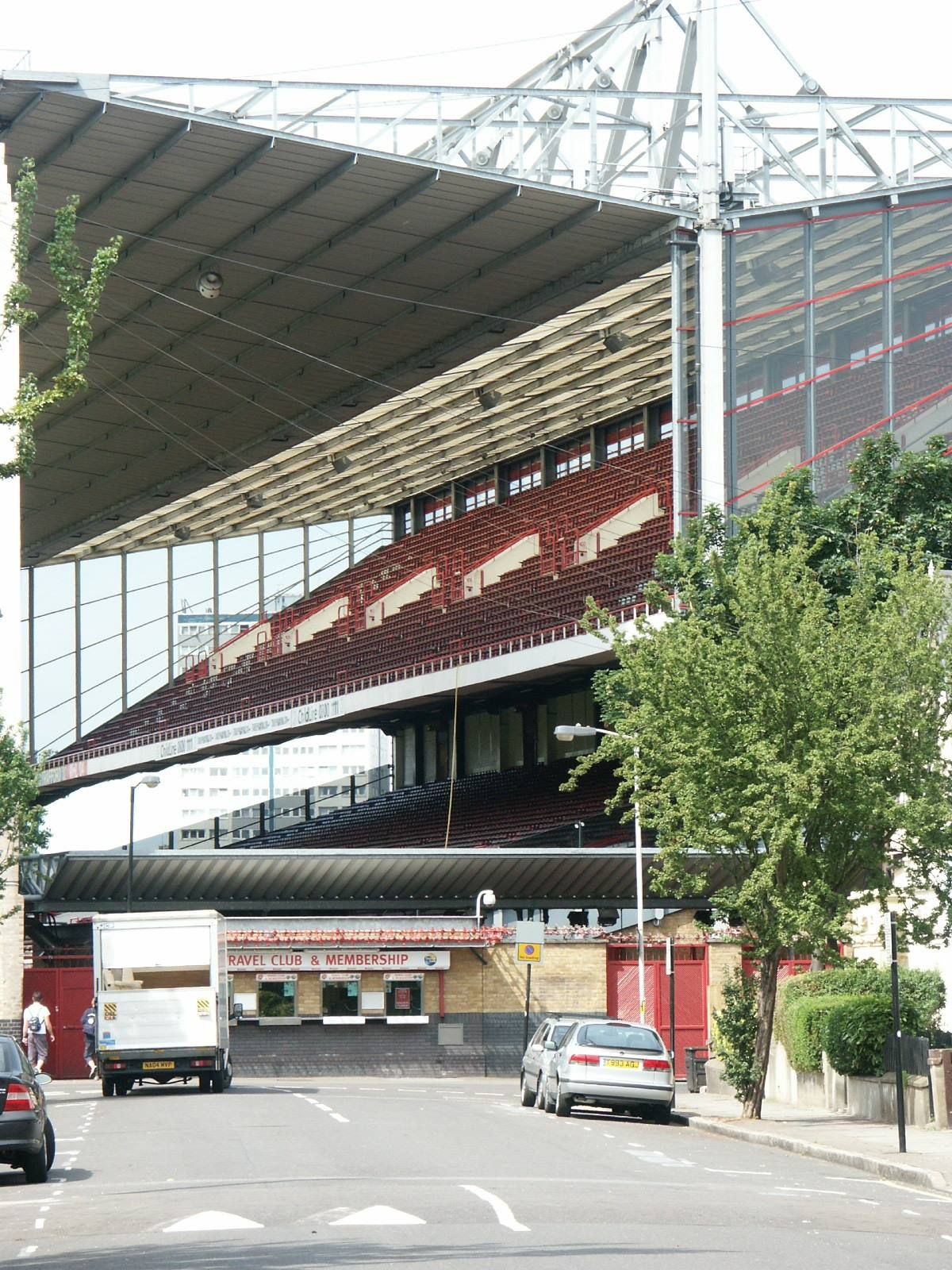 View on Highbury. Arsenal stadium, Arsenal wallpaper, Football stadiums