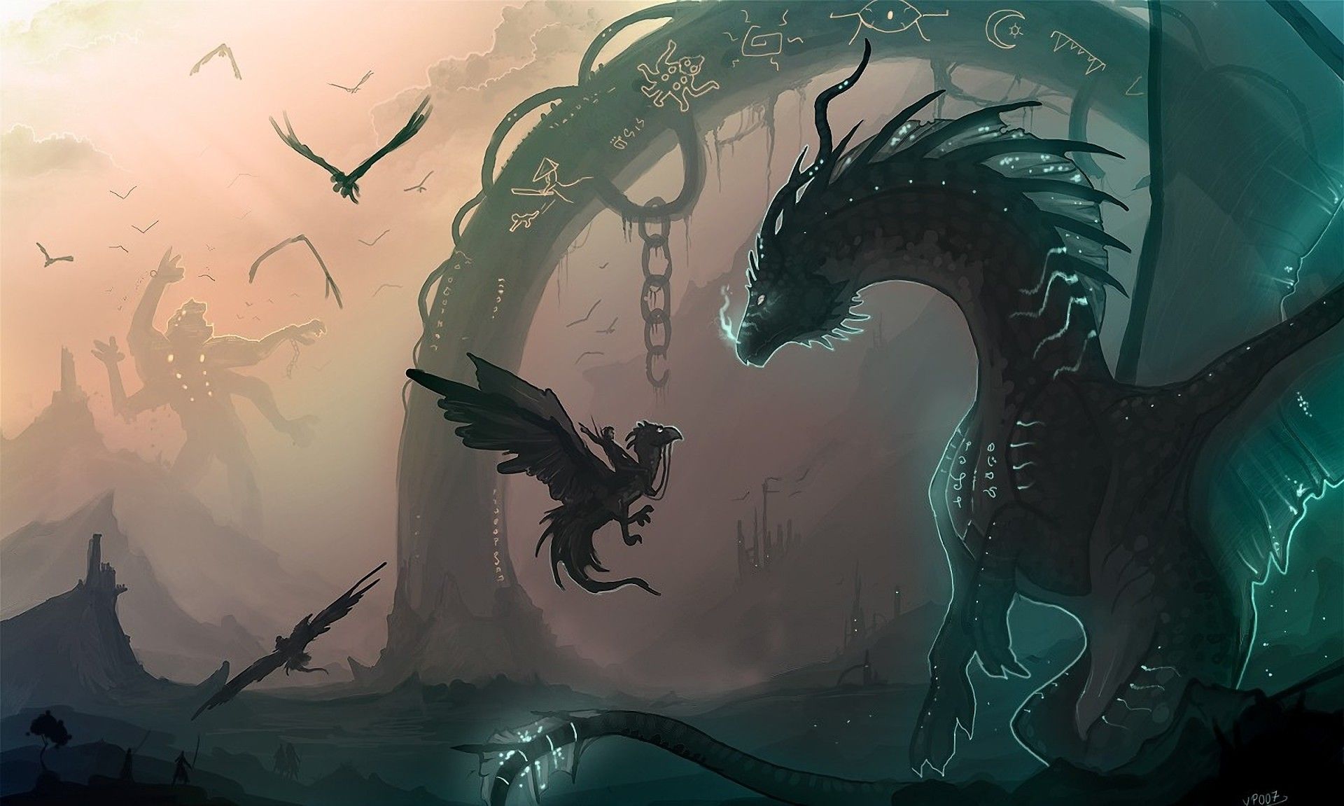 Wallpaper Dump. Dragon art, Monster artwork, Fantasy dragon