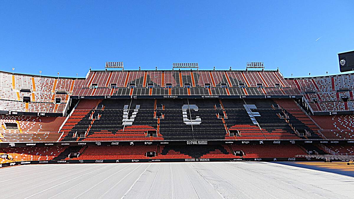 Valencia CF Mestalla Stadium