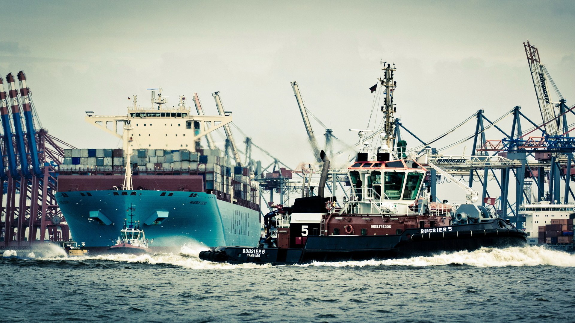 Shipyard HD Wallpaper and Background Image