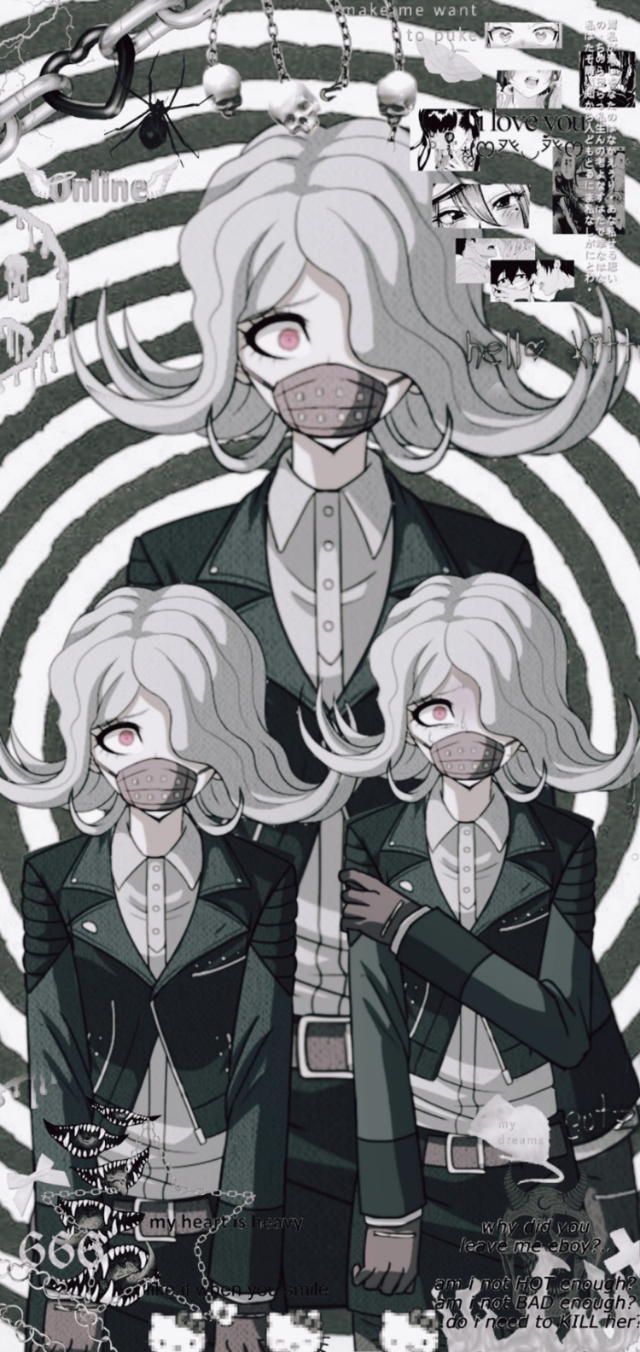 danganronpa lockscreen