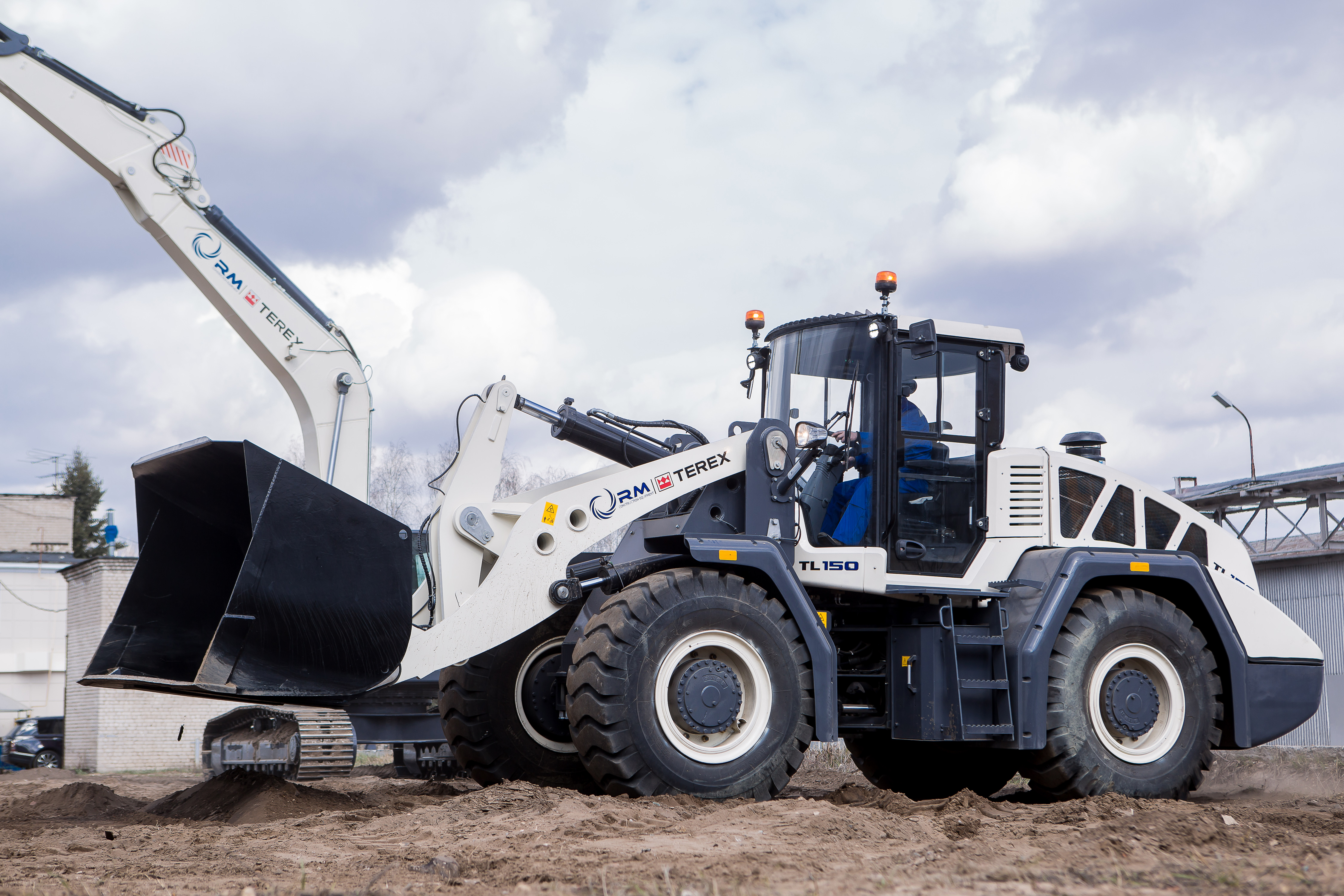 Terex TL150 Wheel Loader 4k Ultra HD Wallpaper