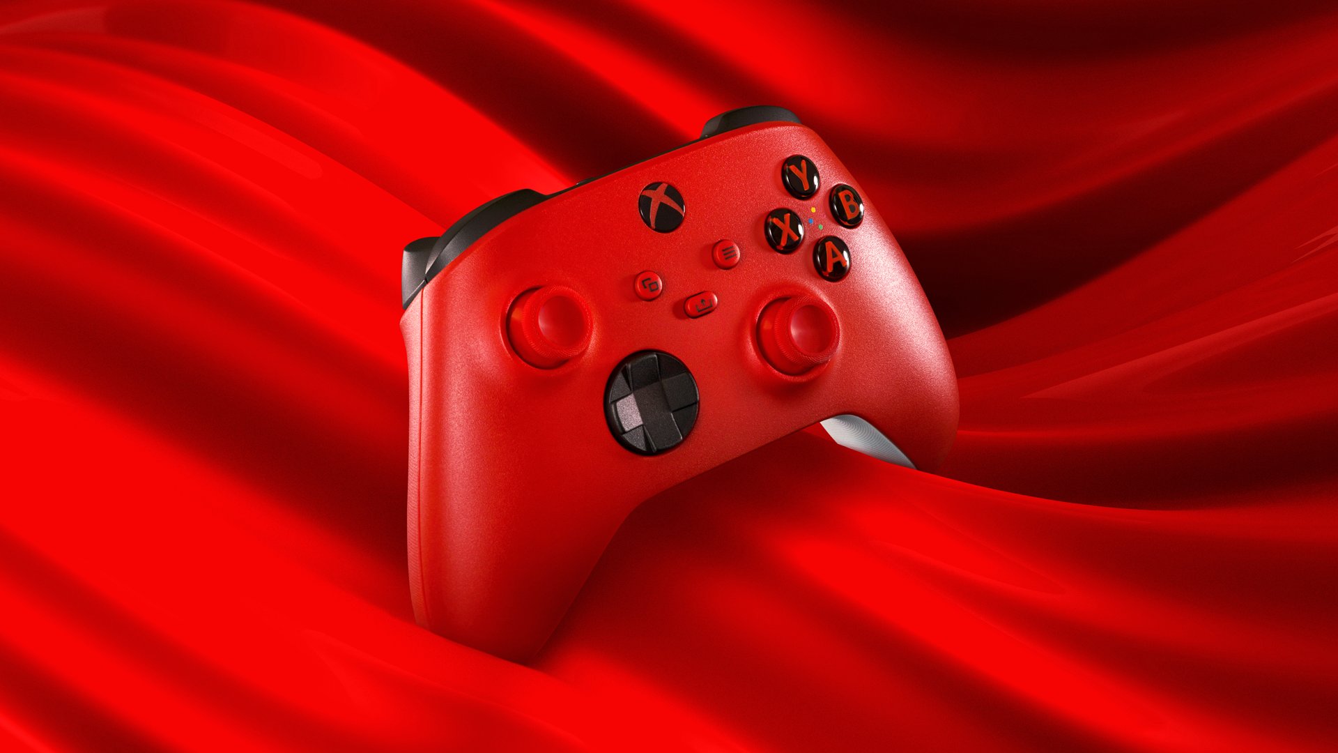 Xbox controller with nothing to hide. Pulse Red is here