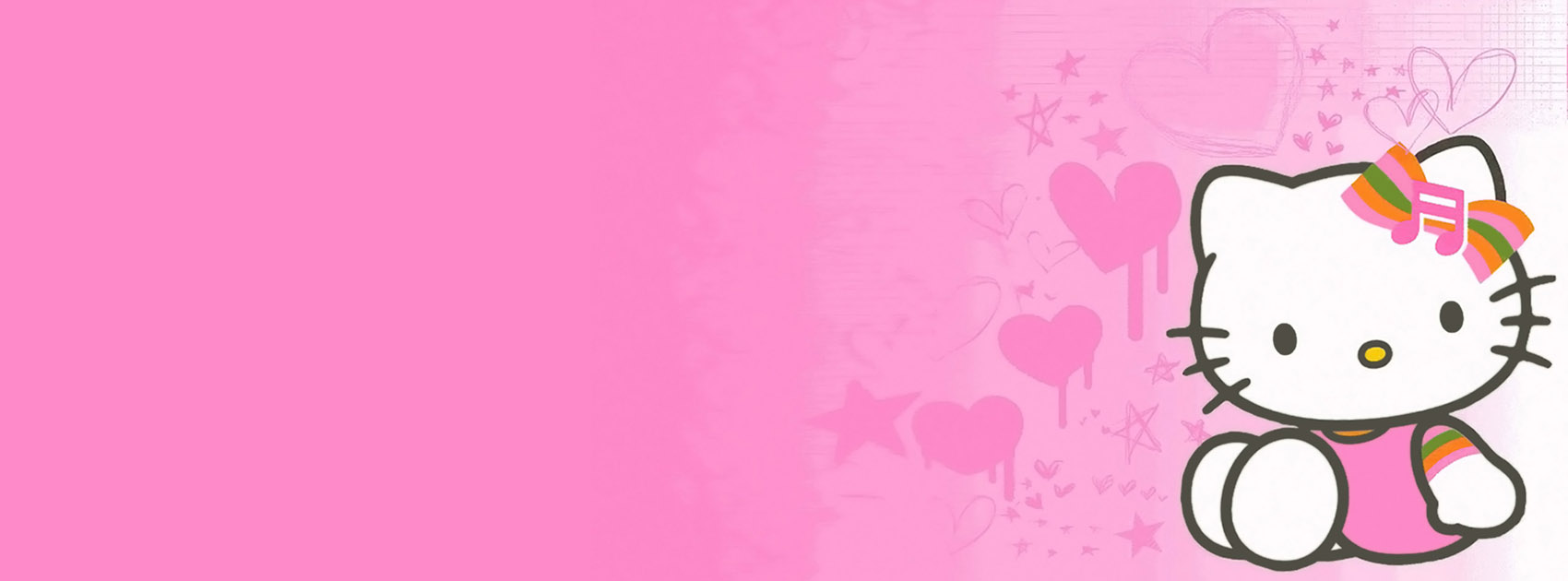 Hello Kitty Valentine Facebook Timeline Cover Photo