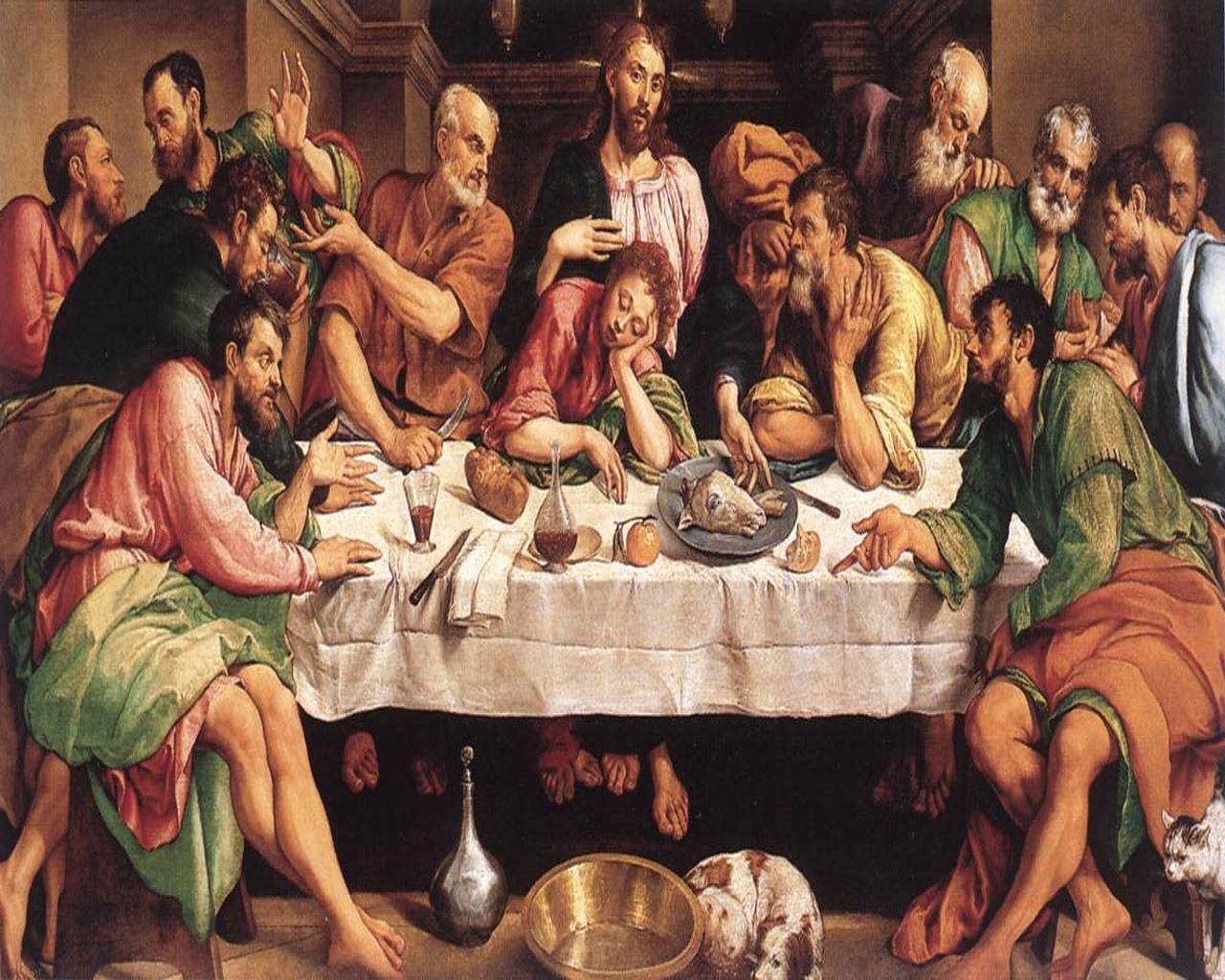The Last Supper Wallpapers Wallpaper Cave