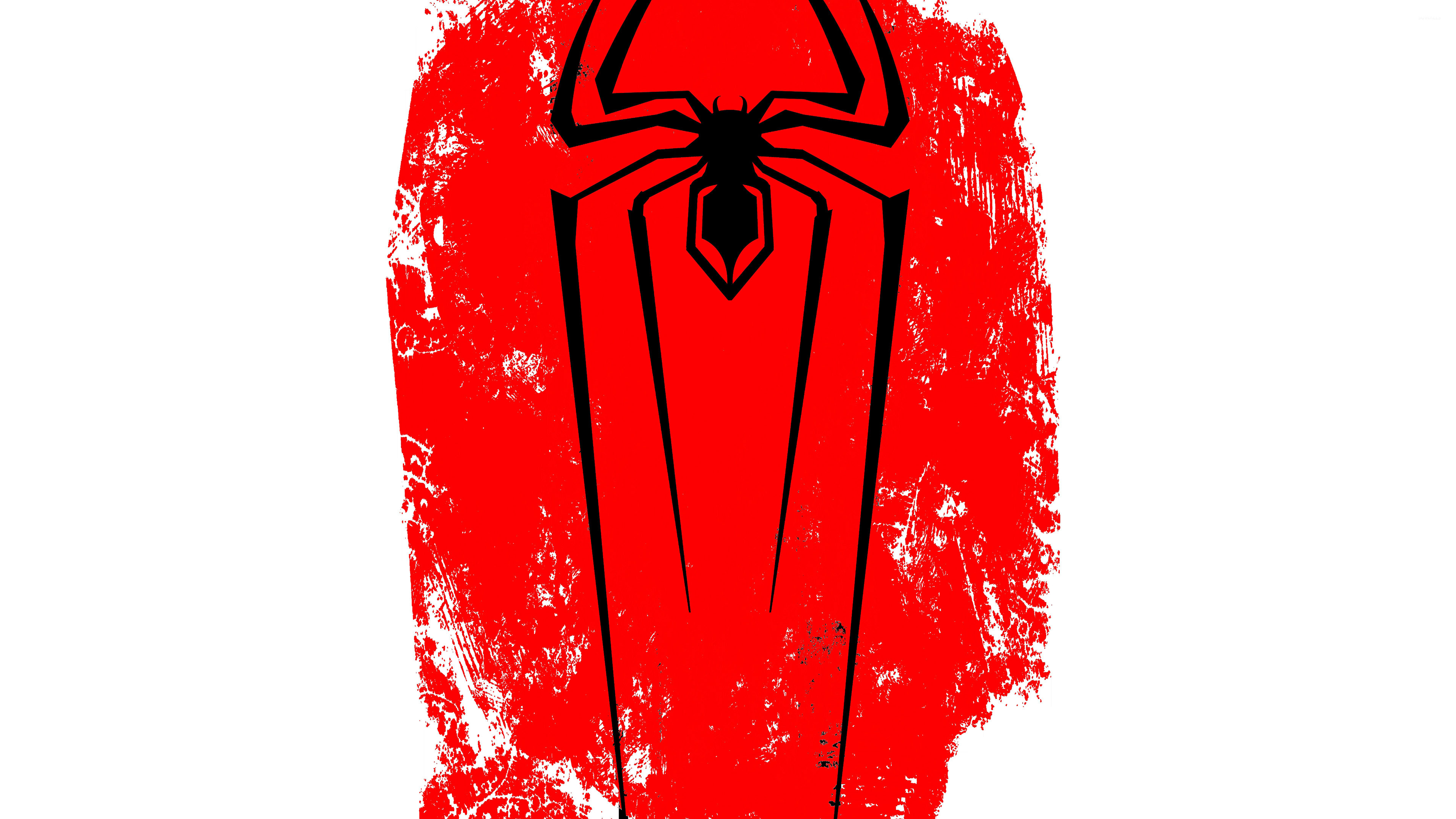Spider Man Black Logo Wallpaper Wallpaper