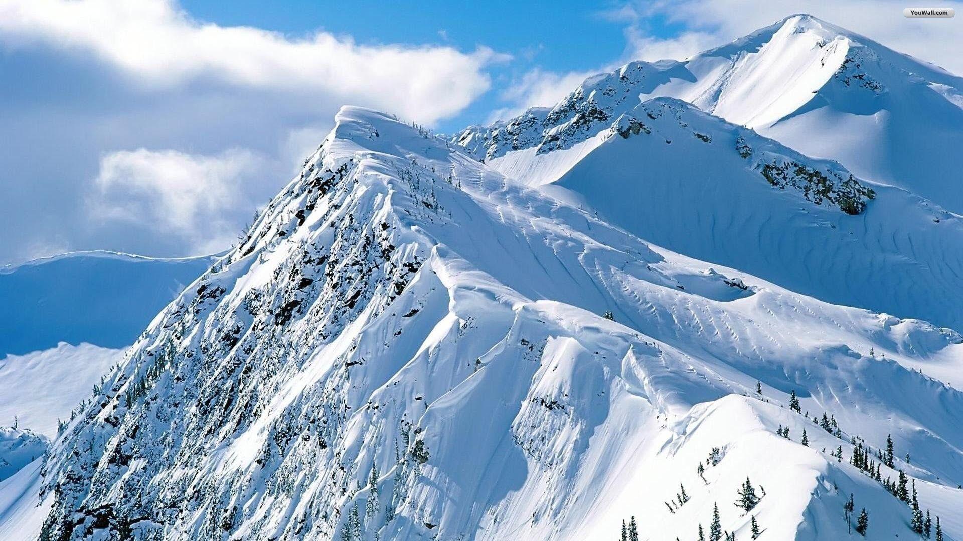Mountain Snow Wallpaper