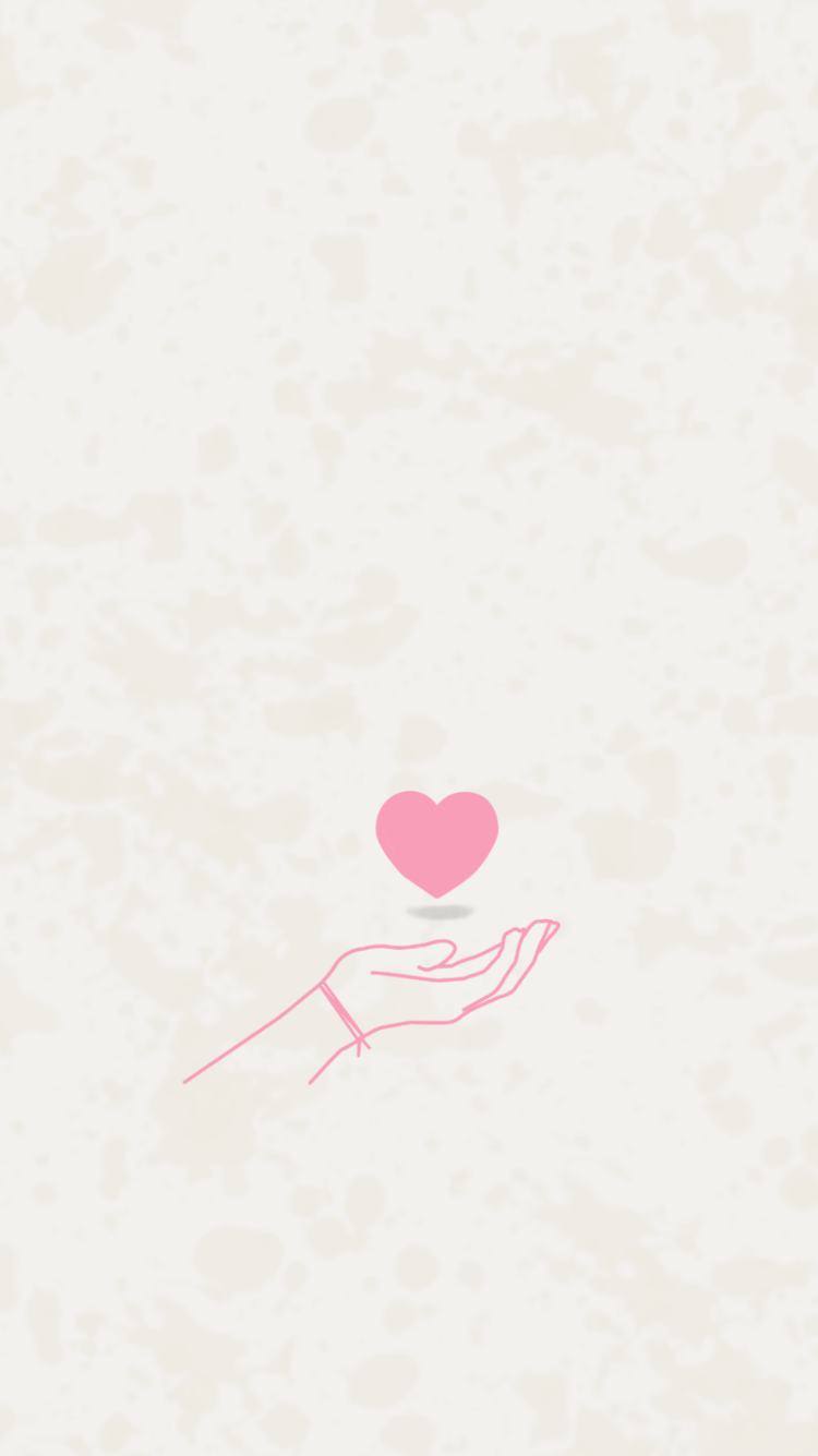 Minimalistic heart in hand Phone wallpaper ❣️ Valentines day inspired. Phone wallpaper, Valentines, Hand phone