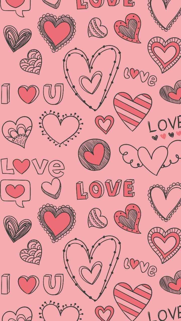 Hearts ♥️ Valentines iPhone Wallpaper ideas. iphone wallpaper, heart wallpaper, wallpaper