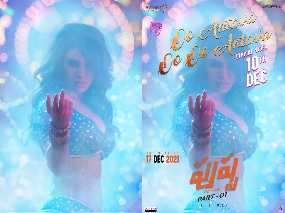 Samantha spicy look from Pushpa: The Rise